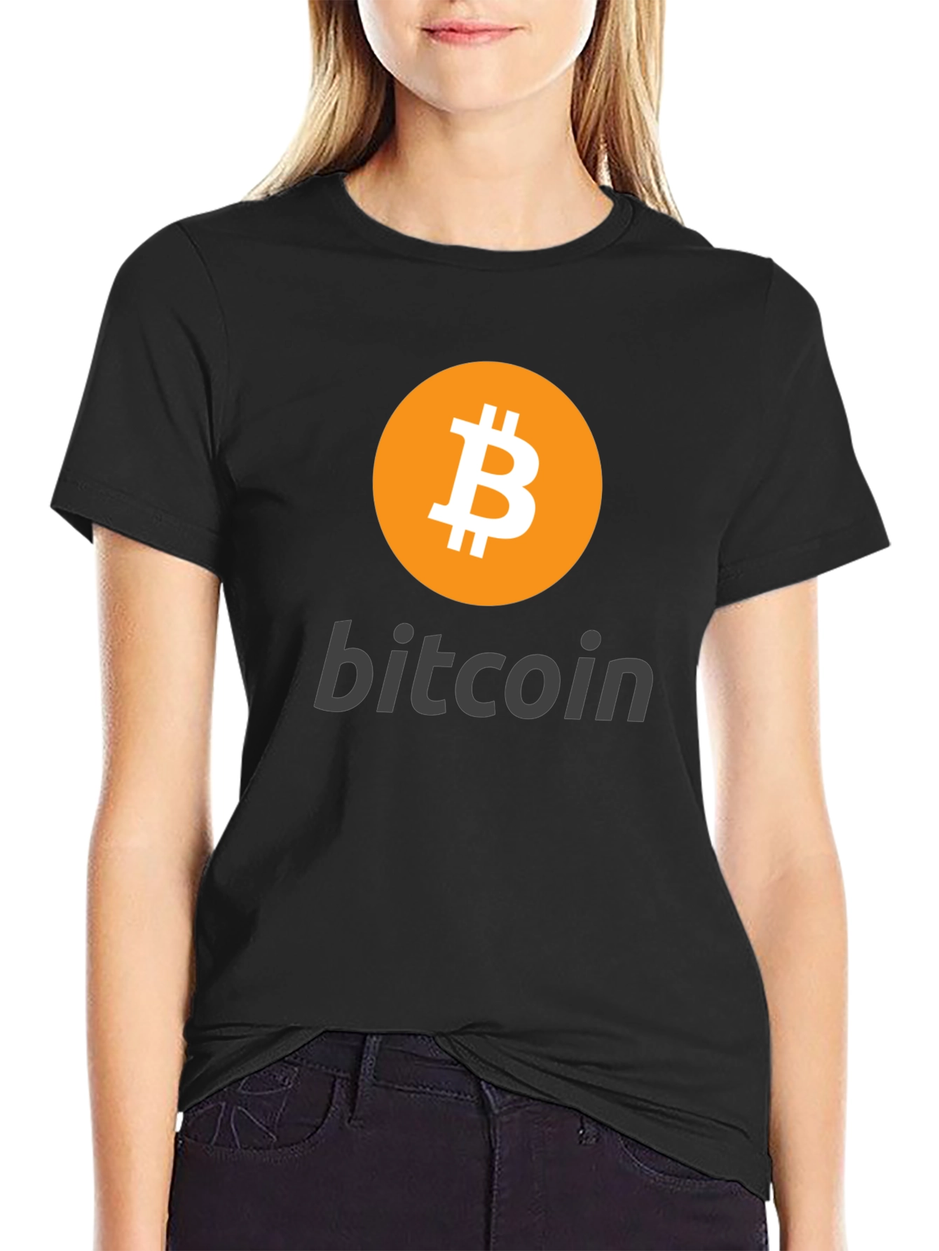 Bitcoin Graphic T-Shirt - Black Crypto Tee