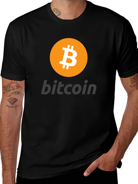 Bitcoin Graphic T-Shirt - Black Crypto Tee