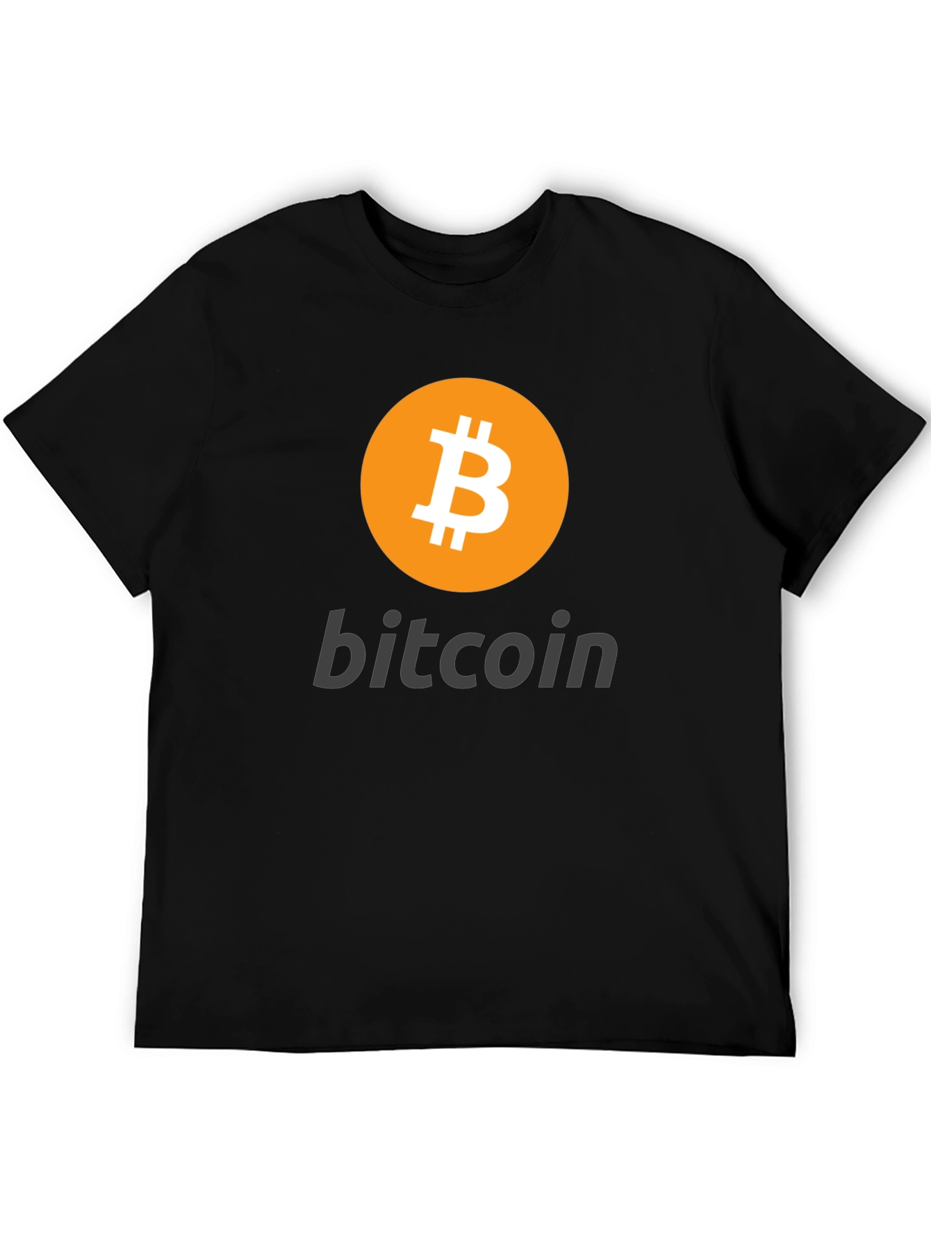 Bitcoin Graphic T-Shirt - Black Crypto Tee