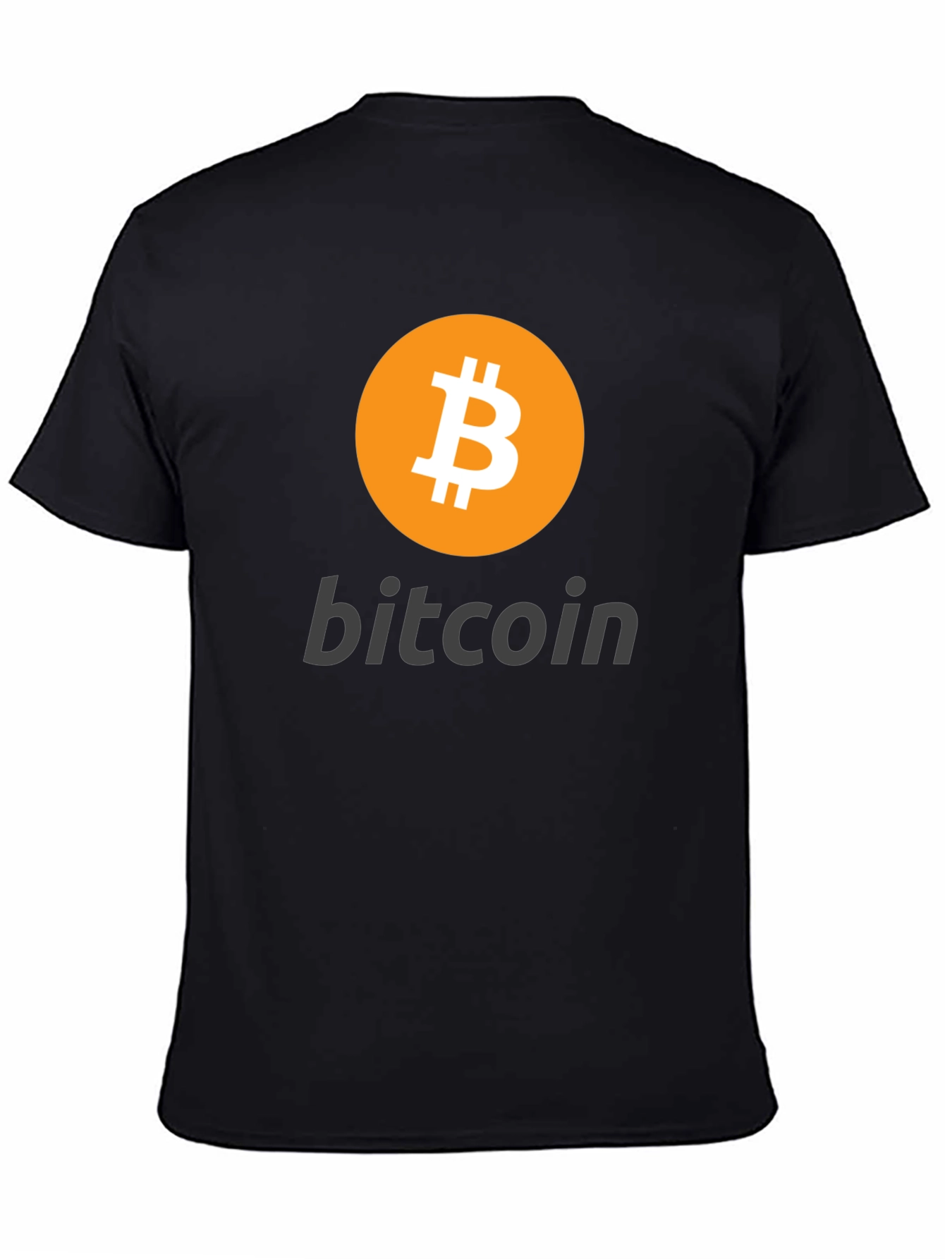 Bitcoin Graphic T-Shirt - Black Crypto Tee