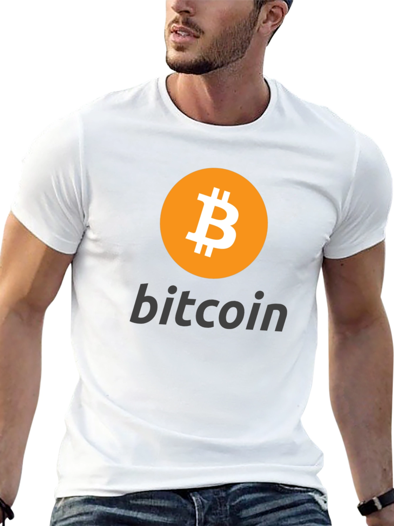 Bitcoin Graphic T-Shirt - Black Crypto Tee