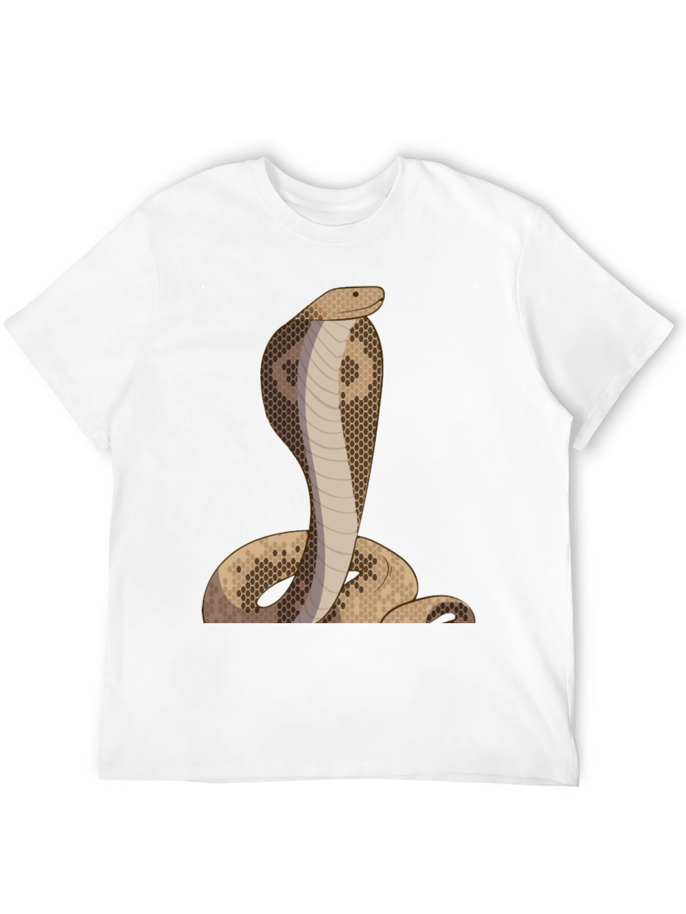Cobra Snake Graphic Tee - Black Unisex T-Shirt