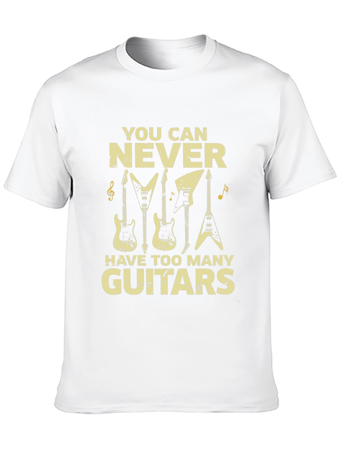 You Can Never Have Too Many Guitars Graphic T-Shirt