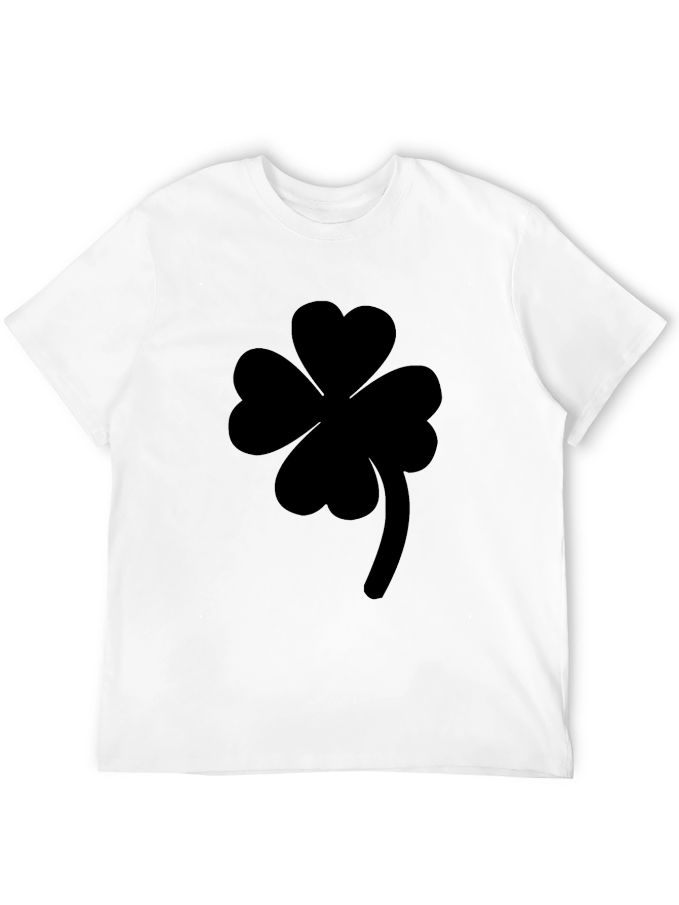 Shamrock Black Graphic Tee