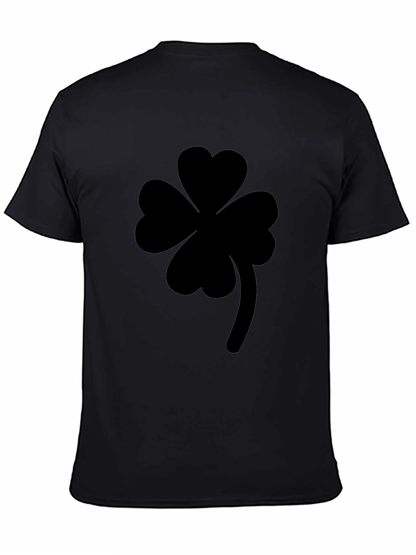 Shamrock Black Graphic Tee