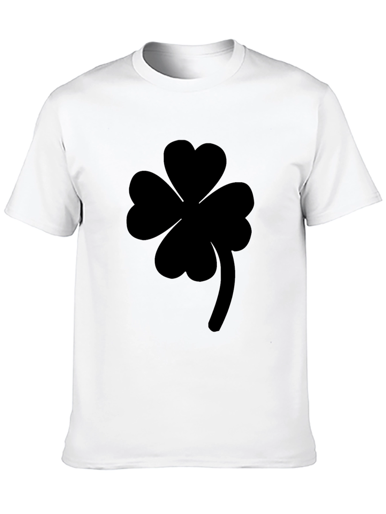 Shamrock Black Graphic Tee