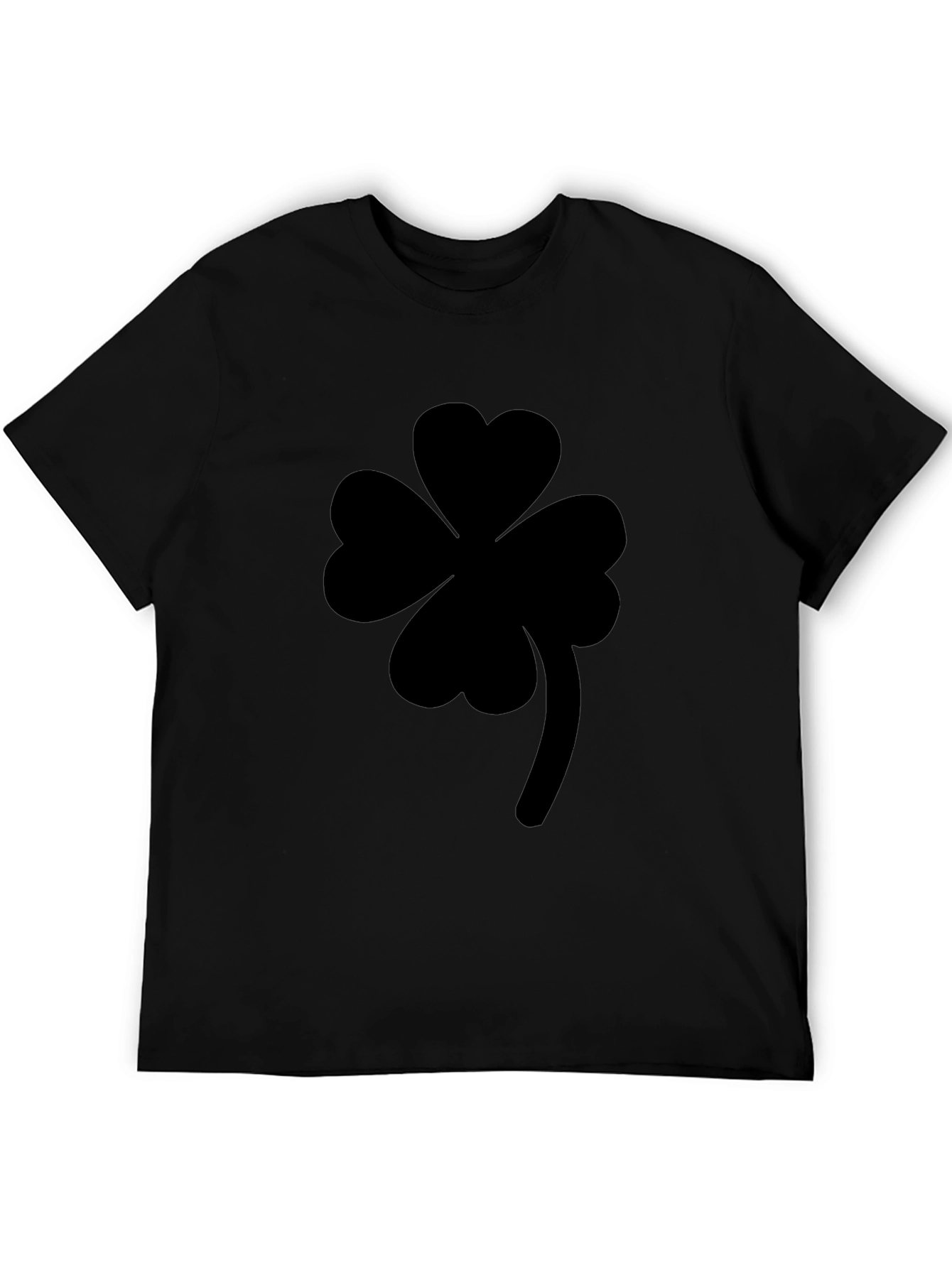 Shamrock Black Graphic Tee