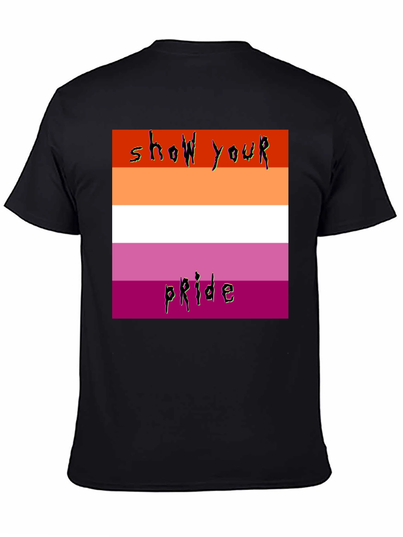 Lesbian Pride Flag T-Shirt - Show Your Pride!