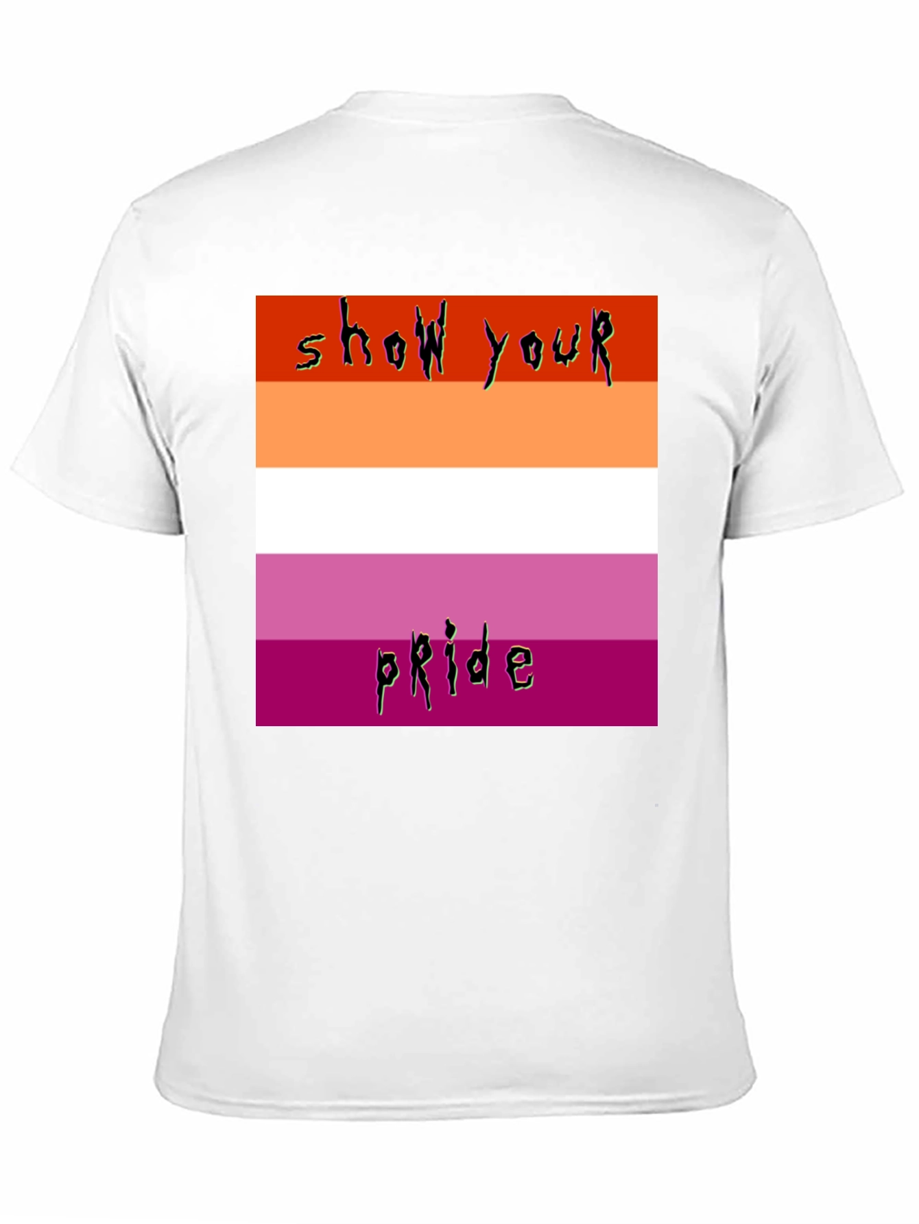 Lesbian Pride Flag T-Shirt - Show Your Pride!