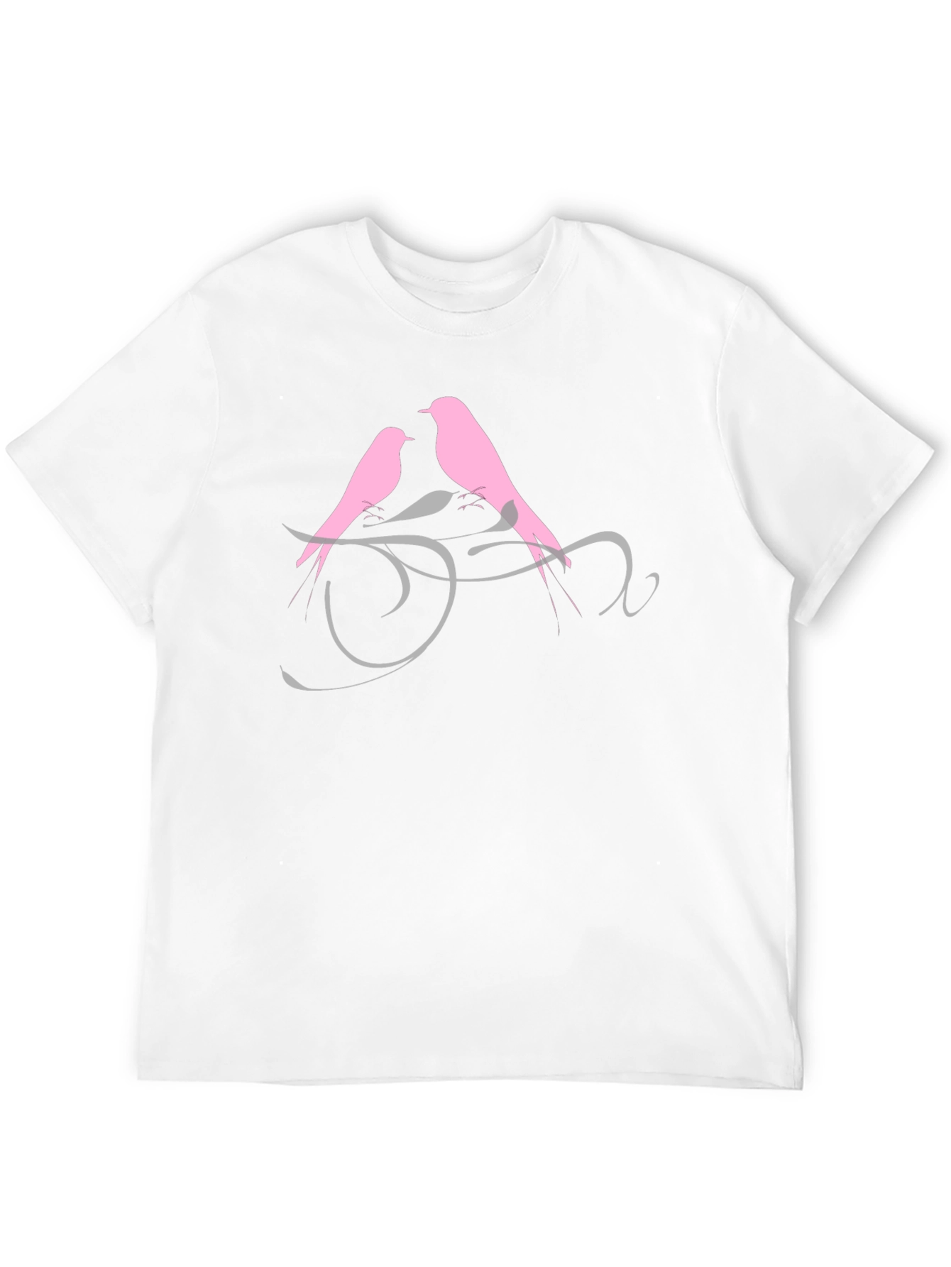 Love Birds Black T-Shirt