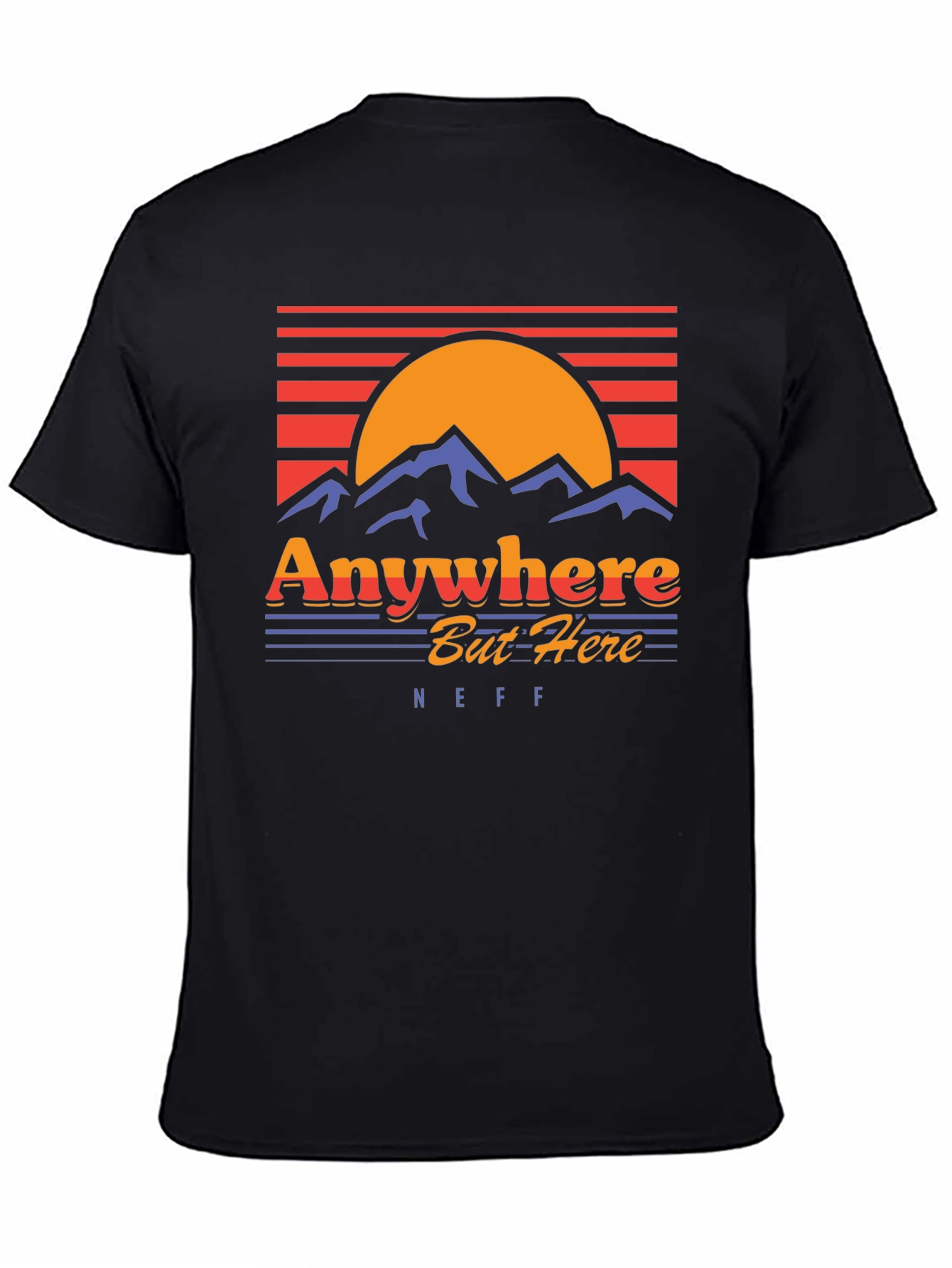 Retro Anywhere But Here Graphic Tee