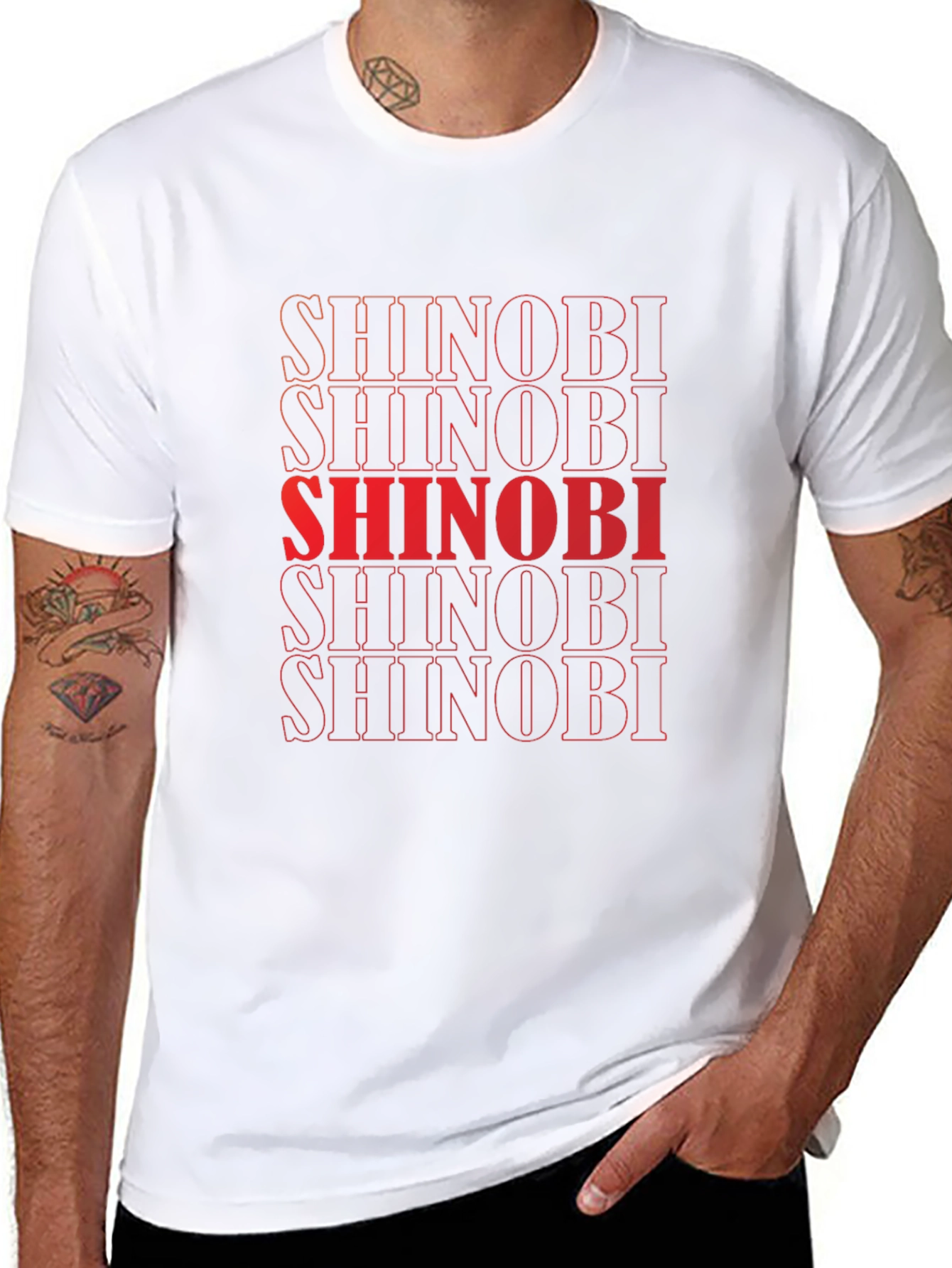 Shinobi Graphic Tee - Bold & Stylish