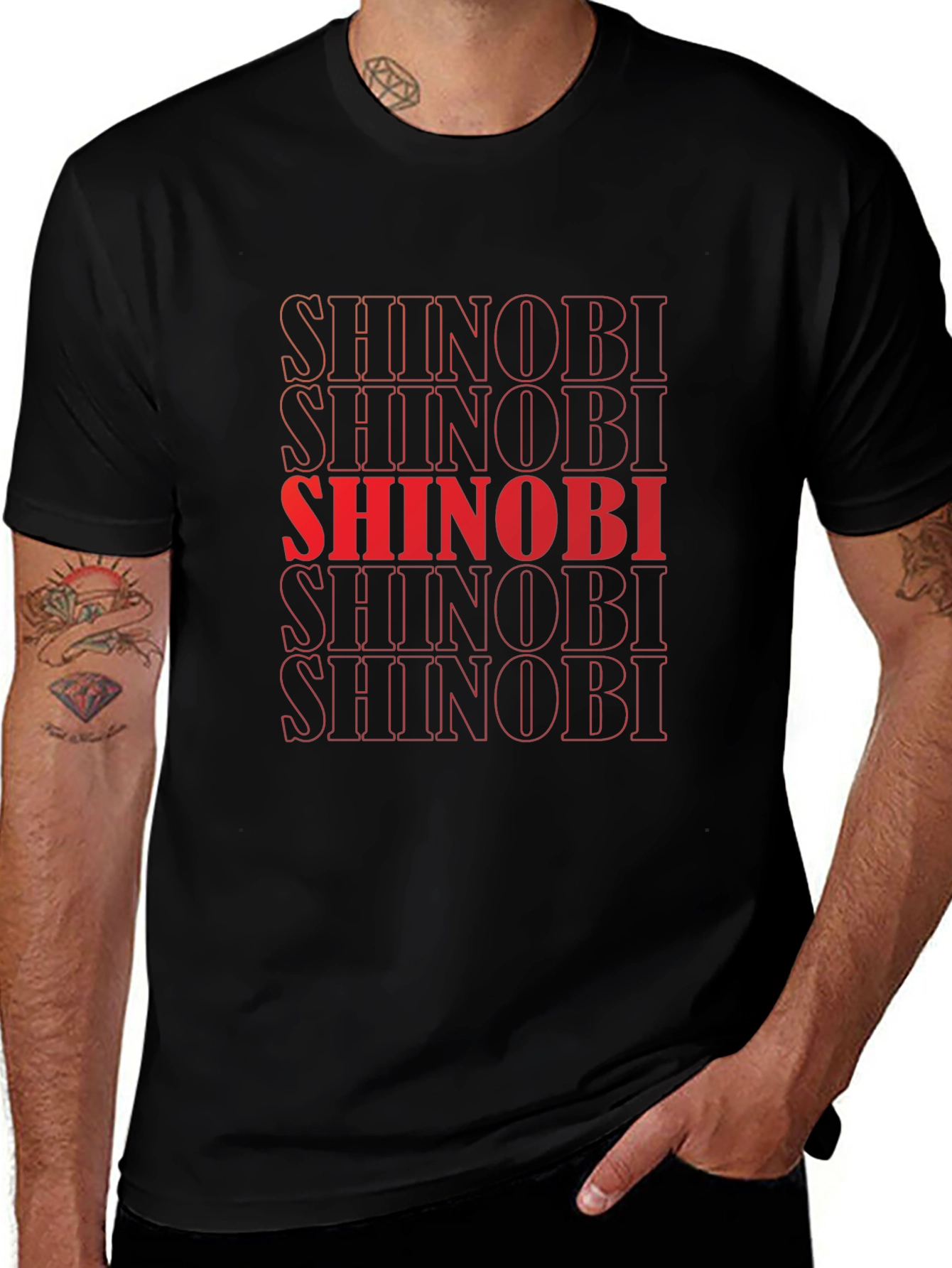 Shinobi Graphic Tee - Bold & Stylish
