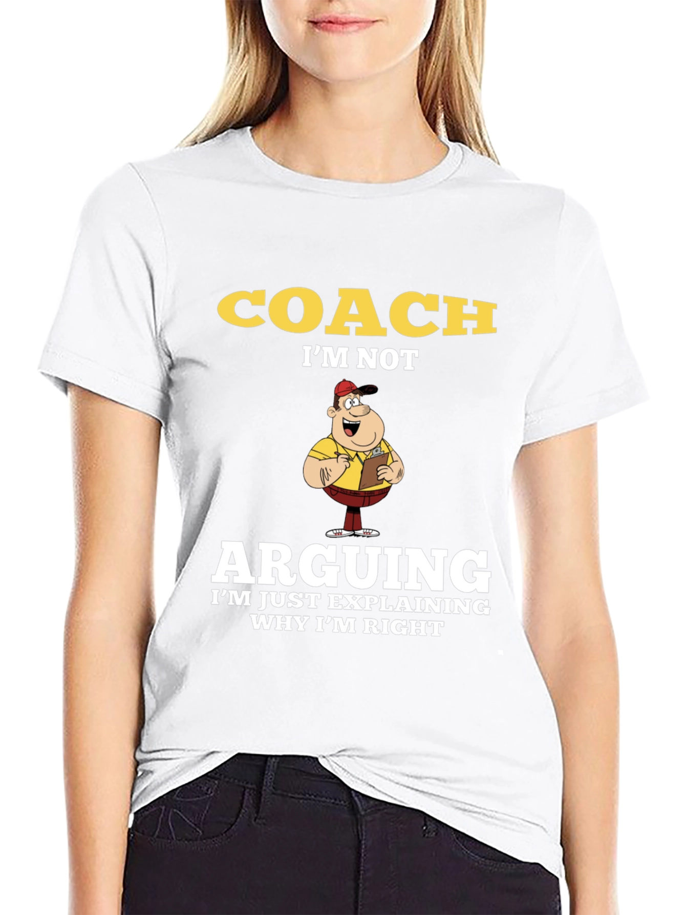Coach Arguing T-Shirt Funny Coach Gift