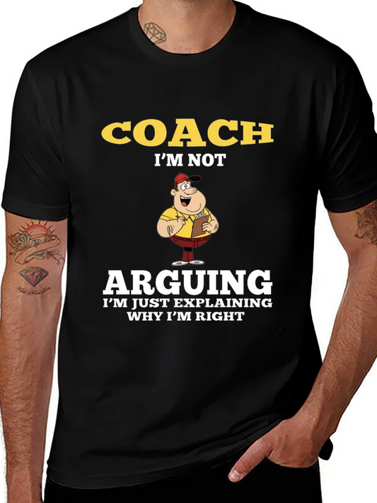 Coach Arguing T-Shirt Funny Coach Gift