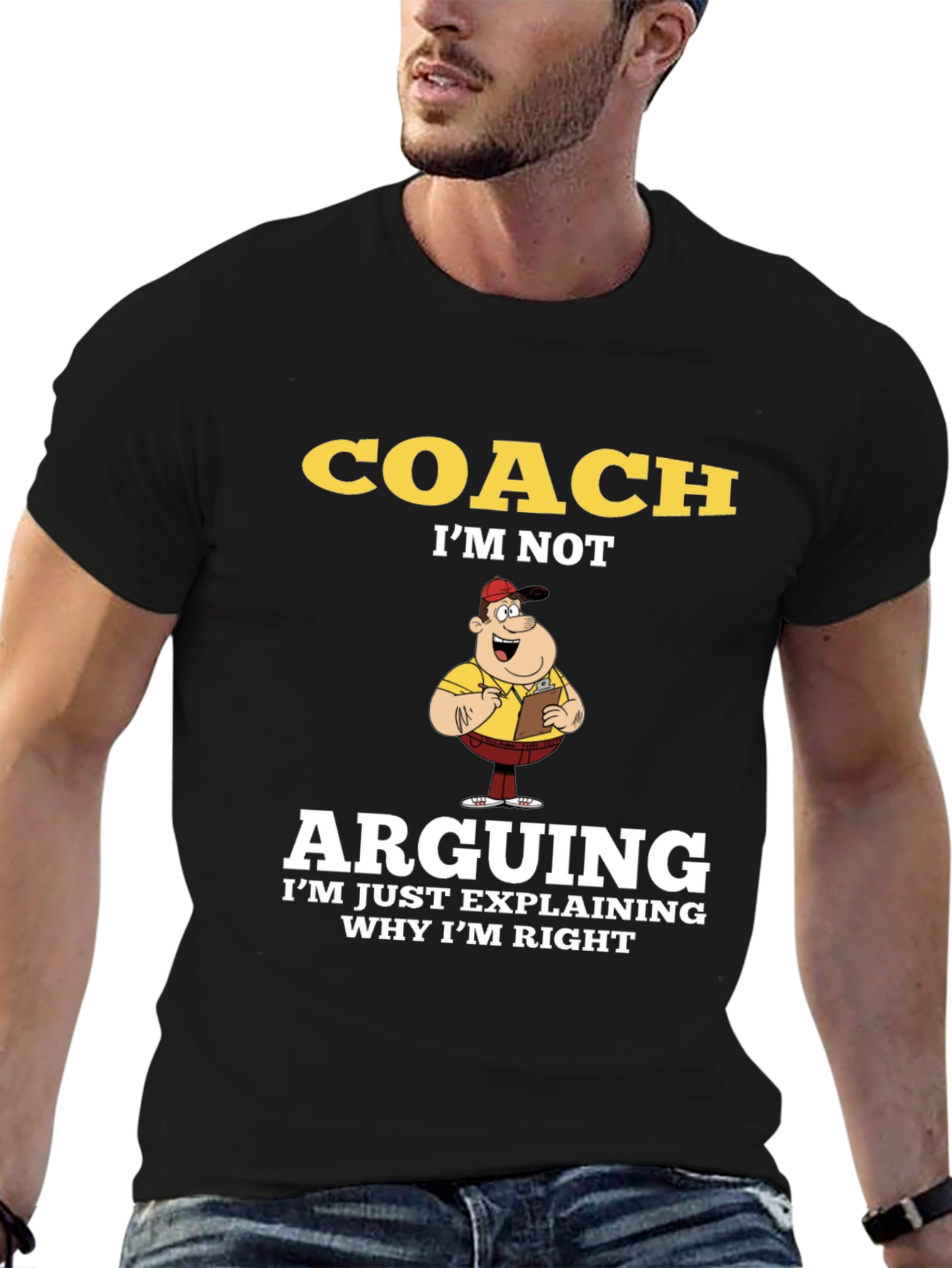 Coach Arguing T-Shirt Funny Coach Gift