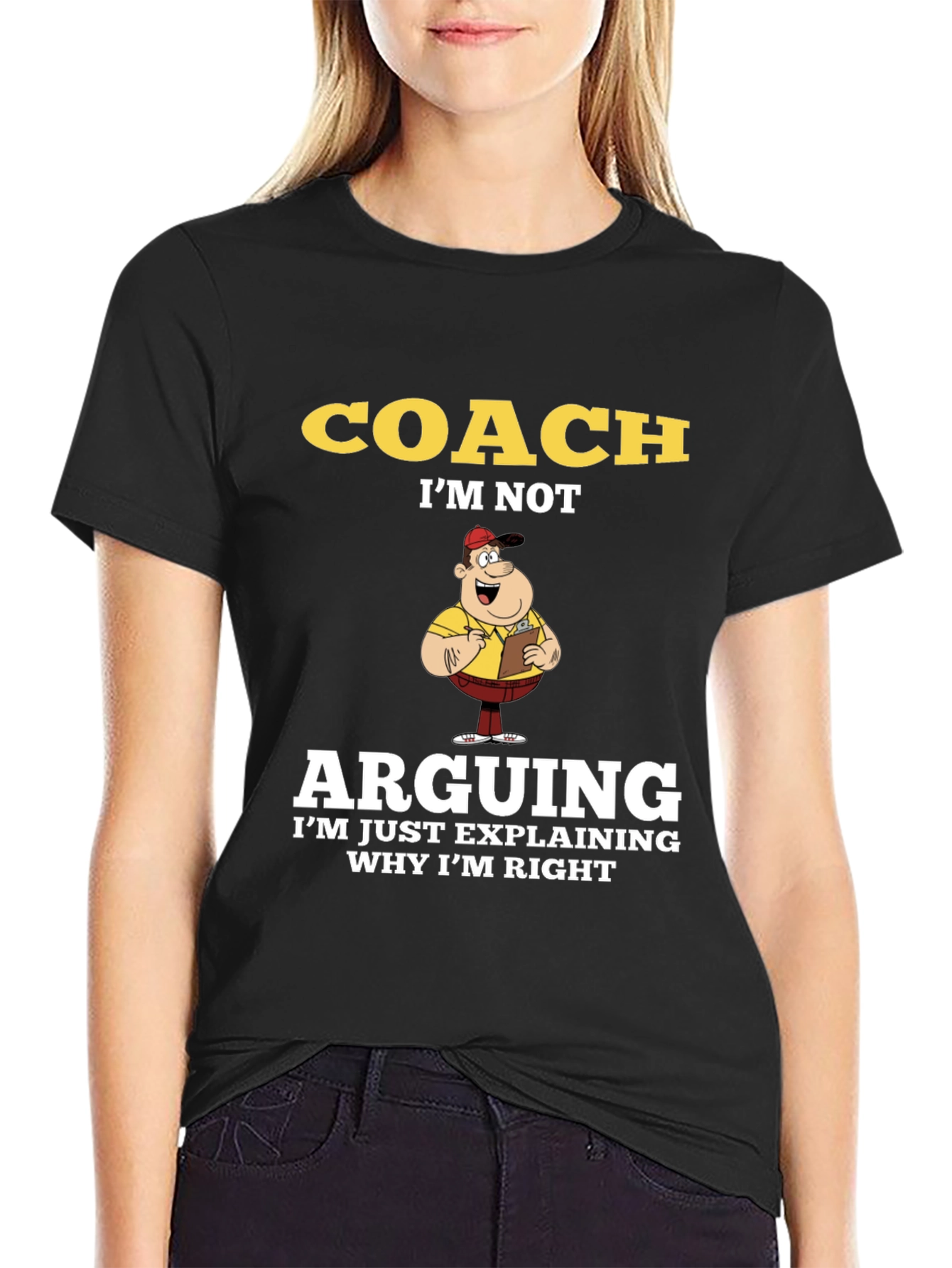 Coach Arguing T-Shirt Funny Coach Gift