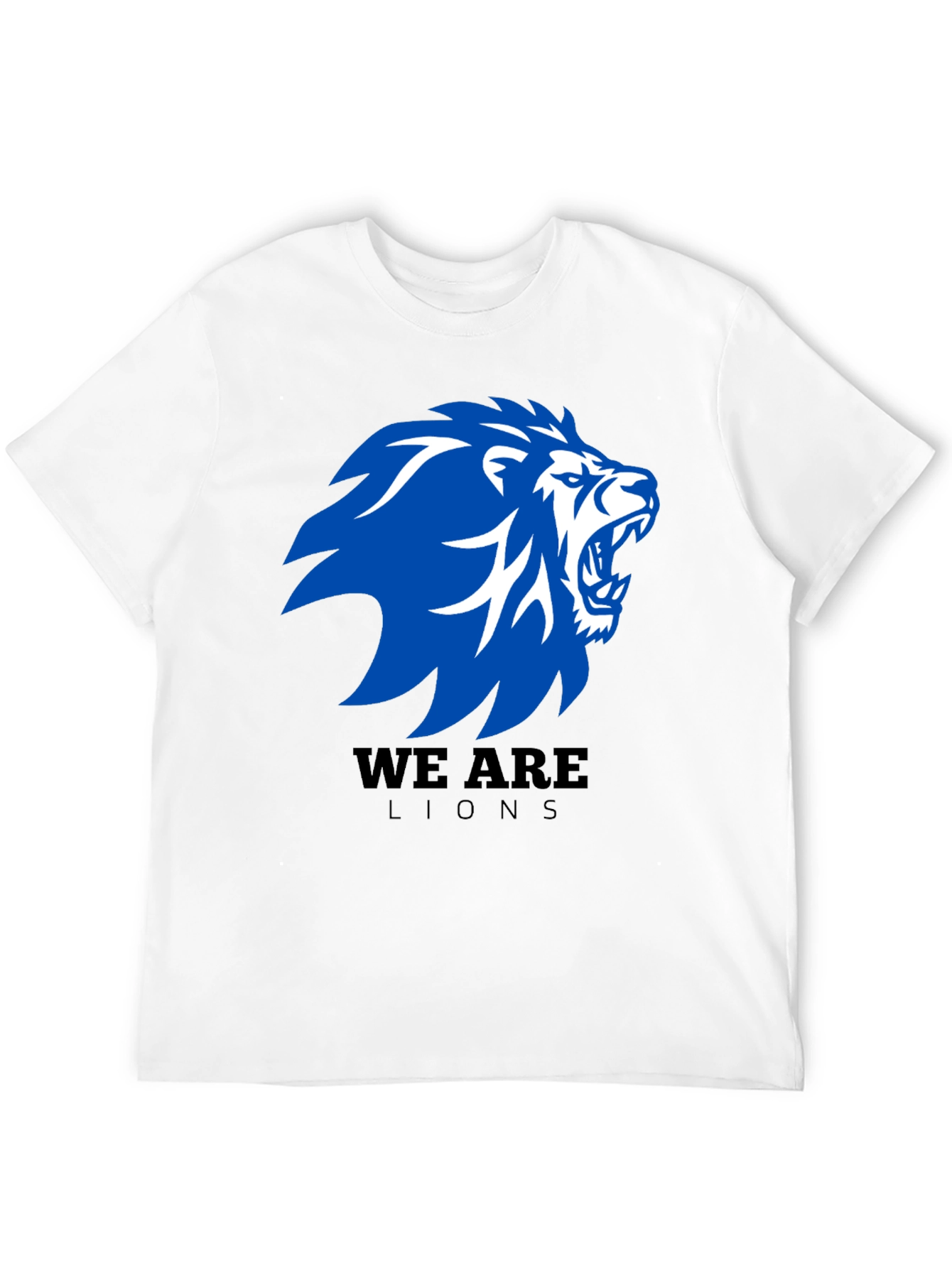 We Are Lions Graphic T-Shirt - Black