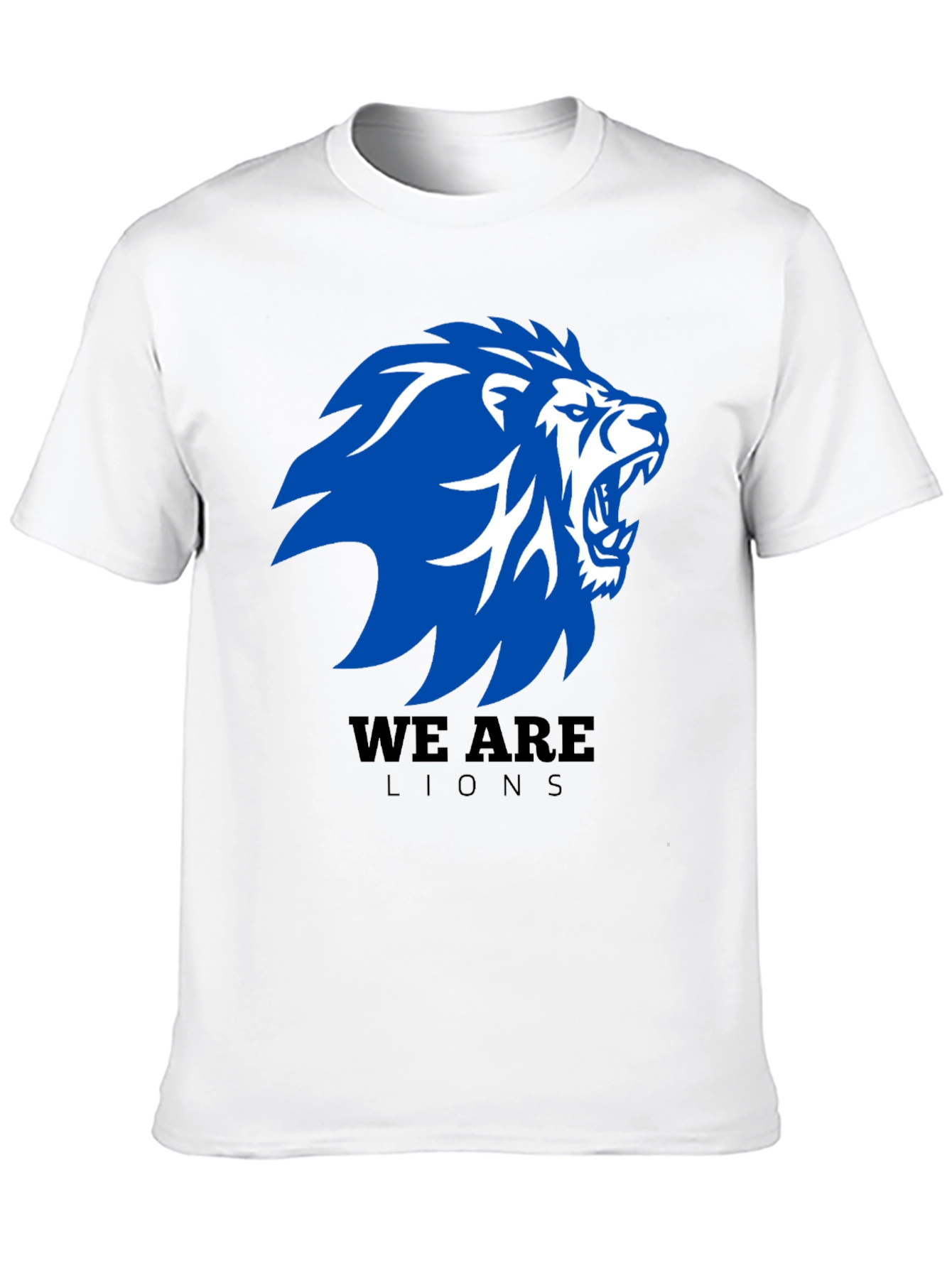 We Are Lions Graphic T-Shirt - Black