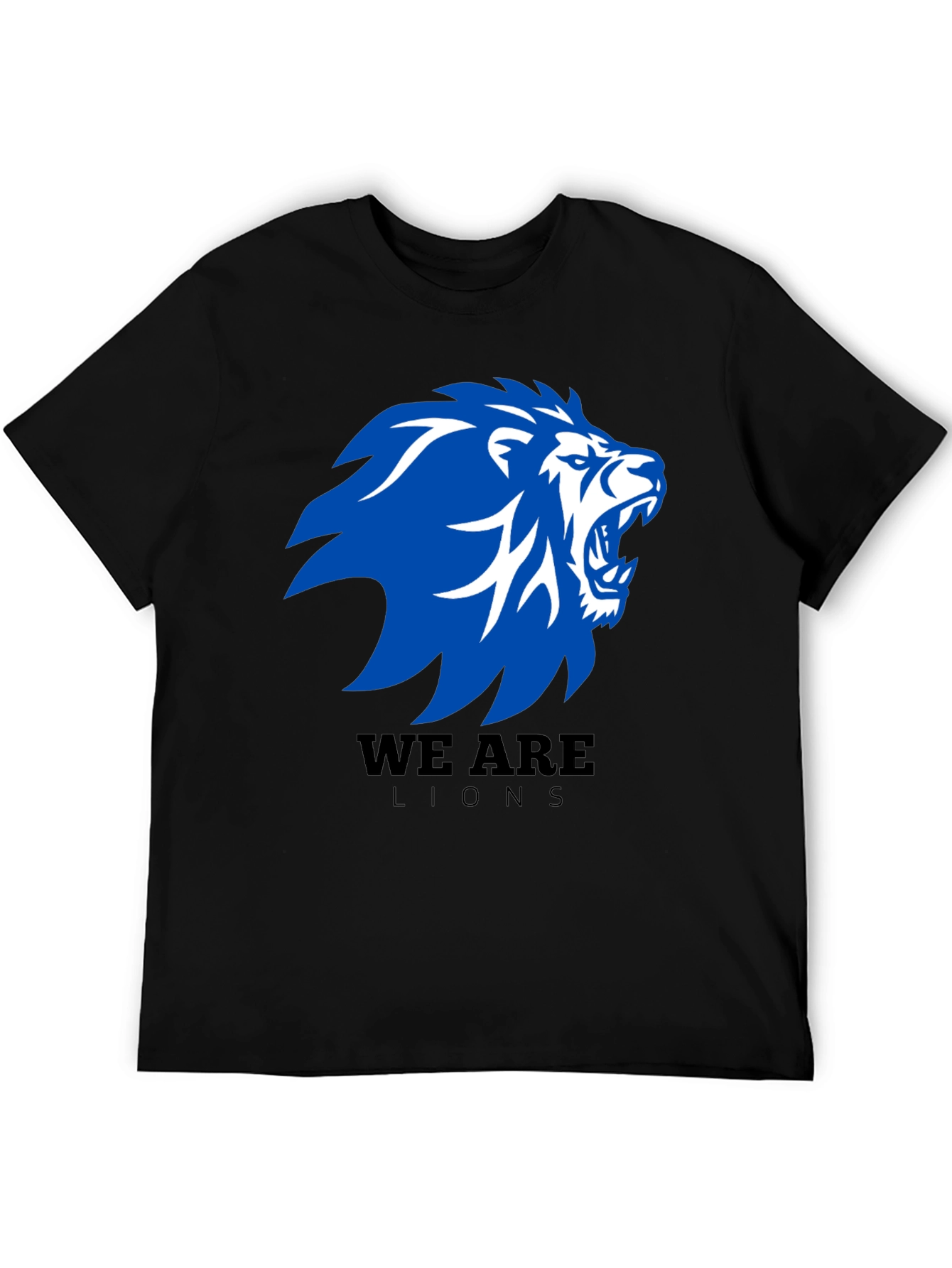 We Are Lions Graphic T-Shirt - Black