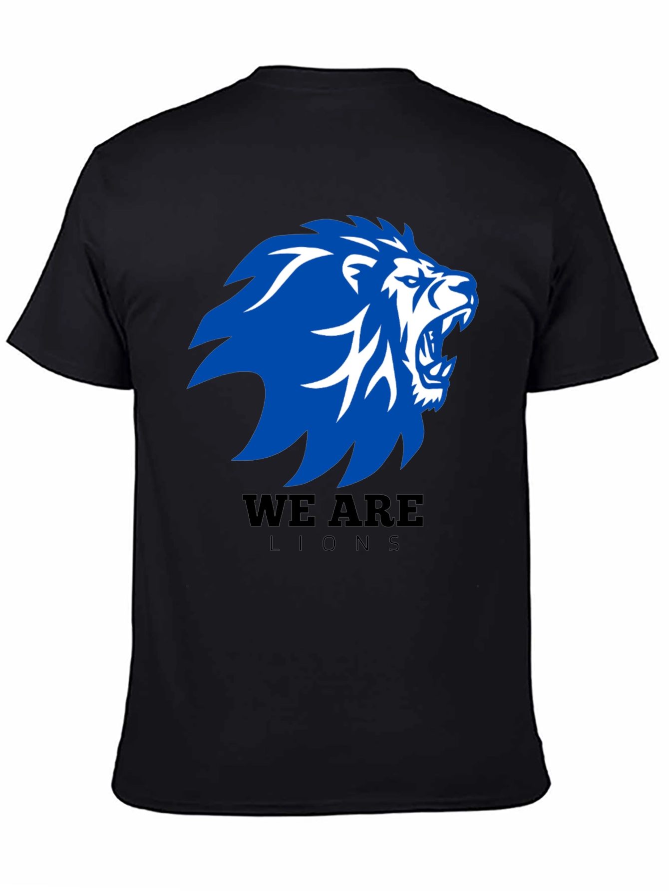 We Are Lions Graphic T-Shirt - Black