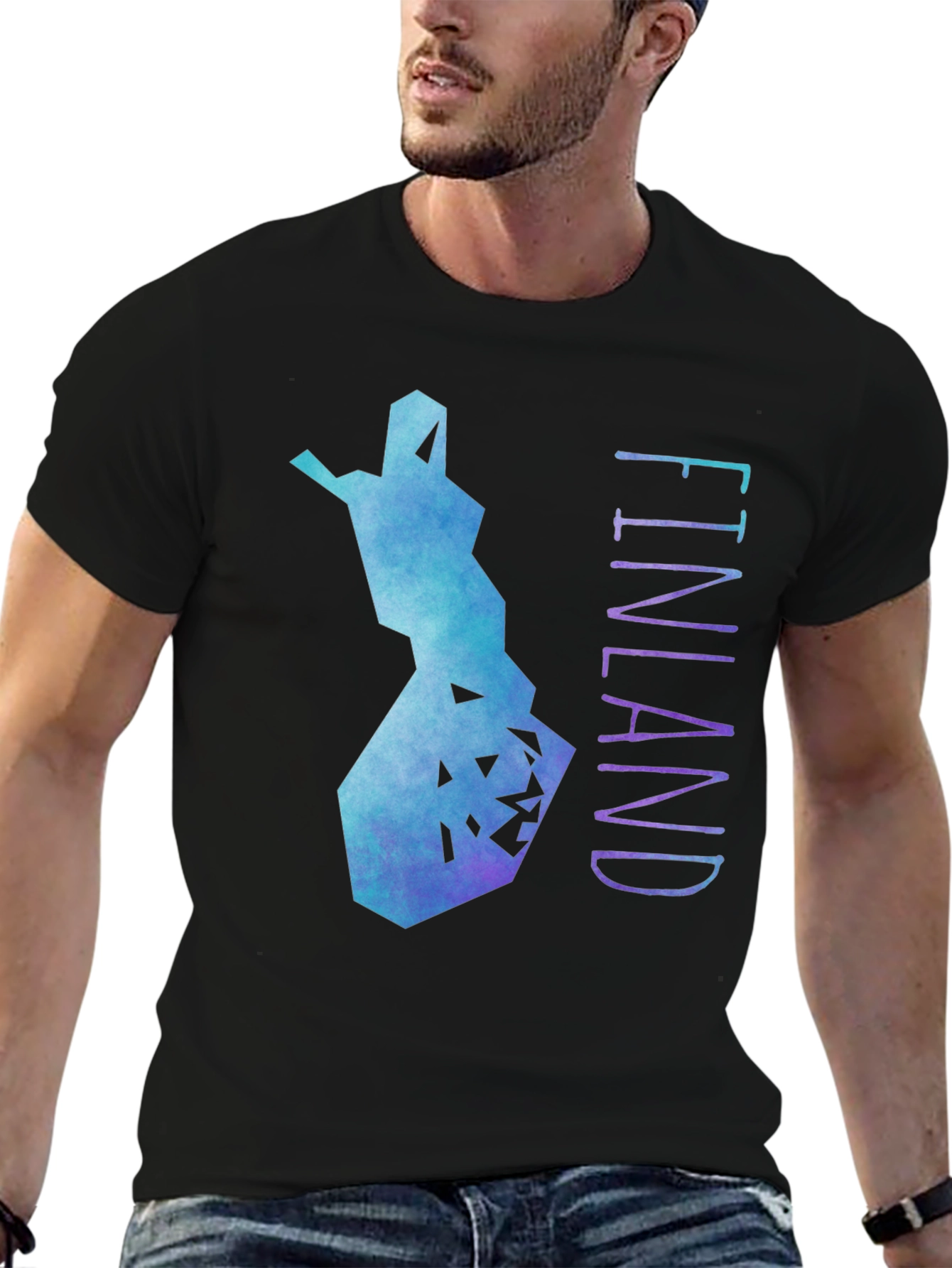 Finland Map T-Shirt - Unique Design