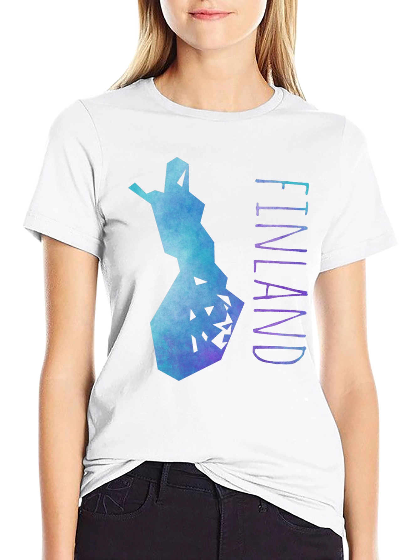 Finland Map T-Shirt - Unique Design