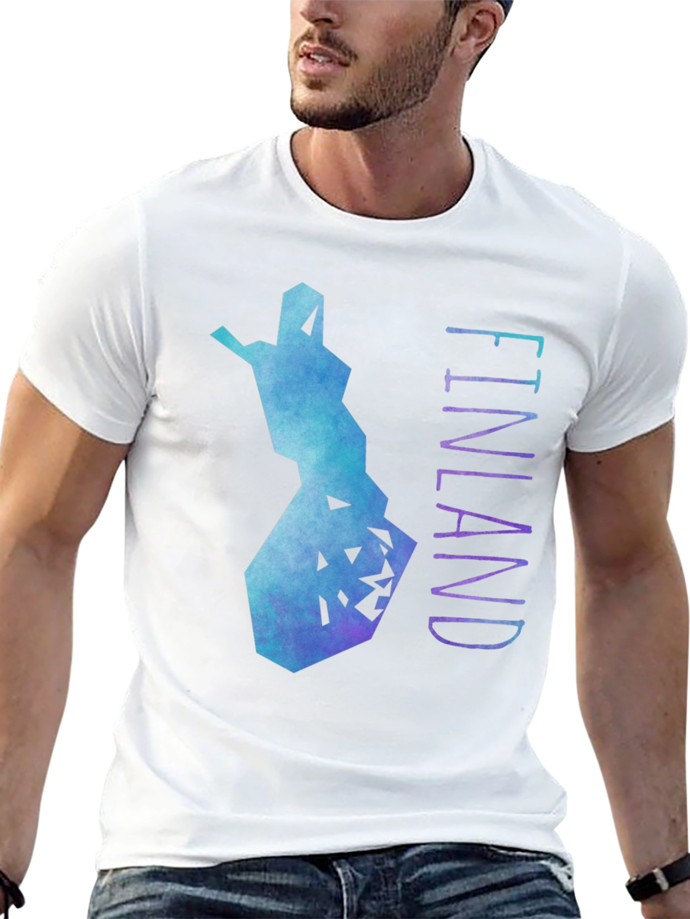 Finland Map T-Shirt - Unique Design