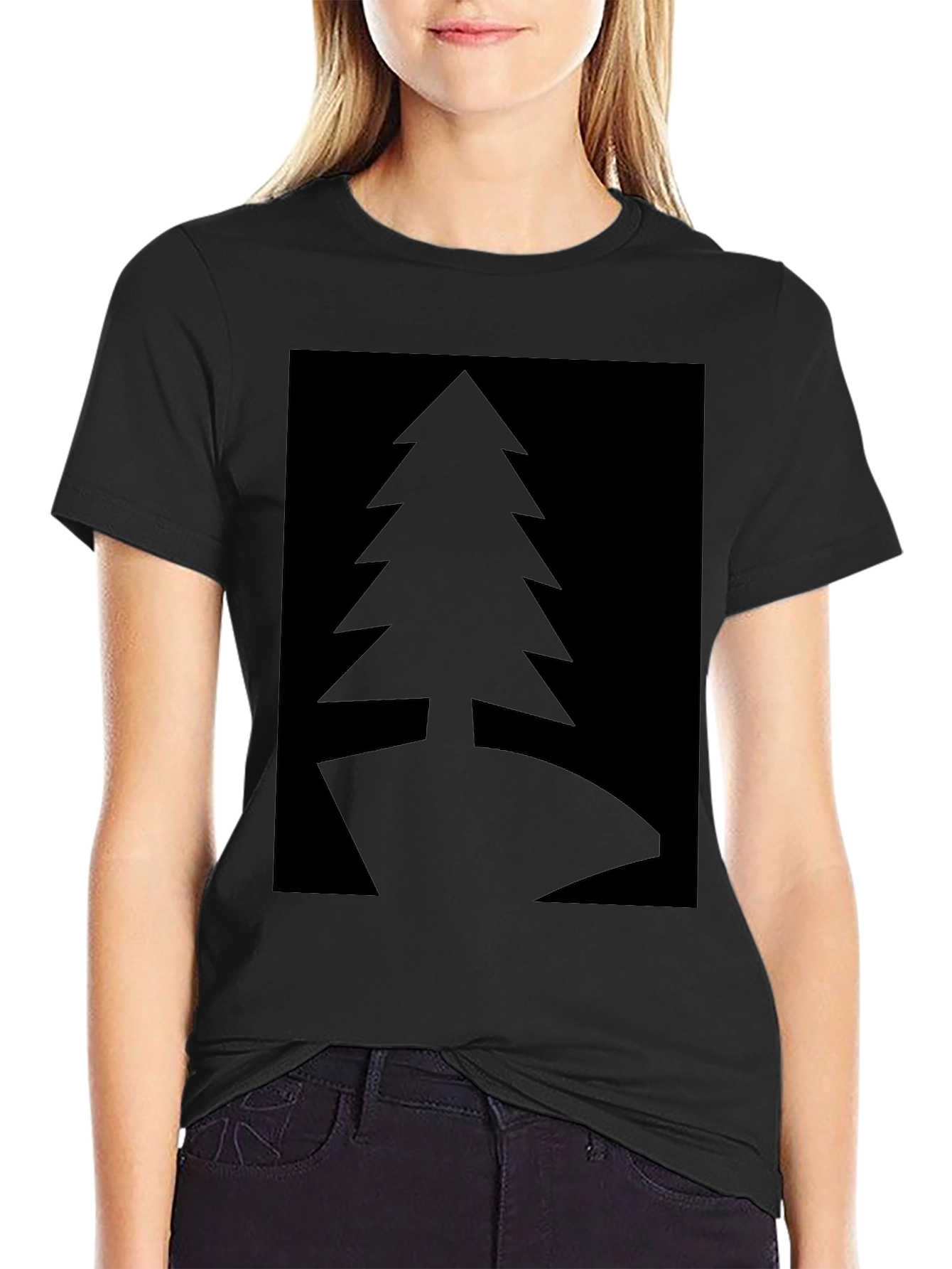 Dark Forest Tee - Mens Black T-Shirt