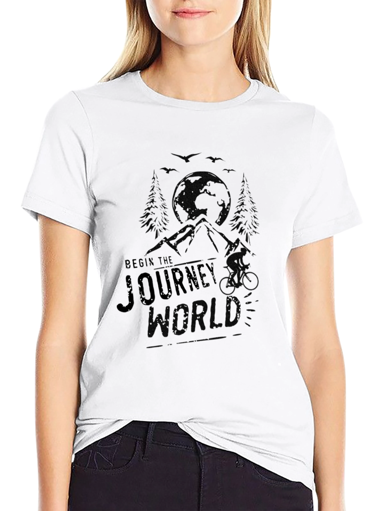 Begin the Journey World Graphic Tee