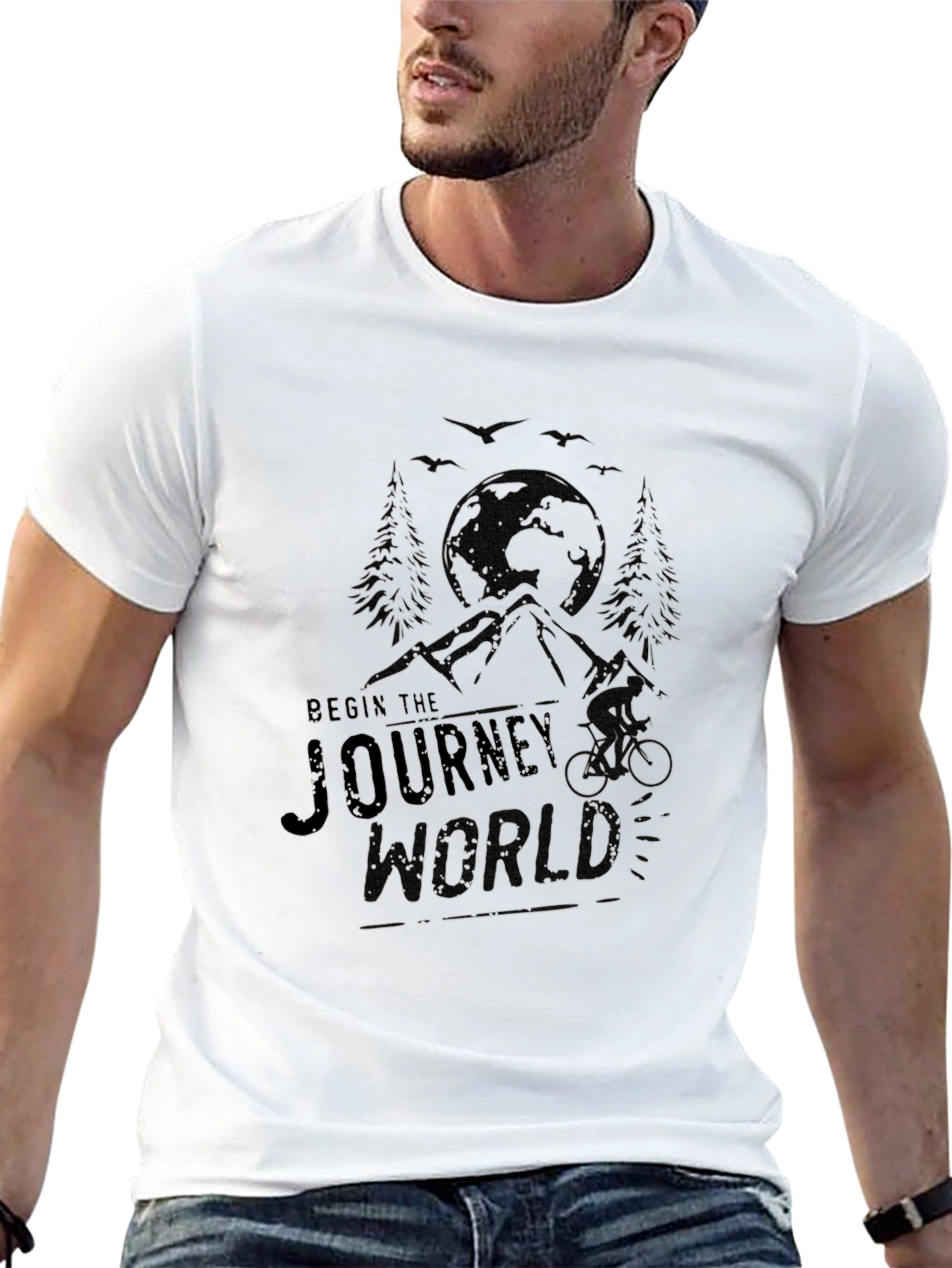 Begin the Journey World Graphic Tee