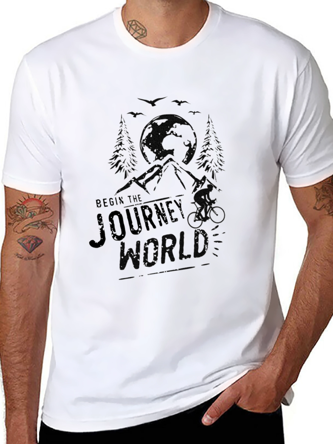Begin the Journey World Graphic Tee