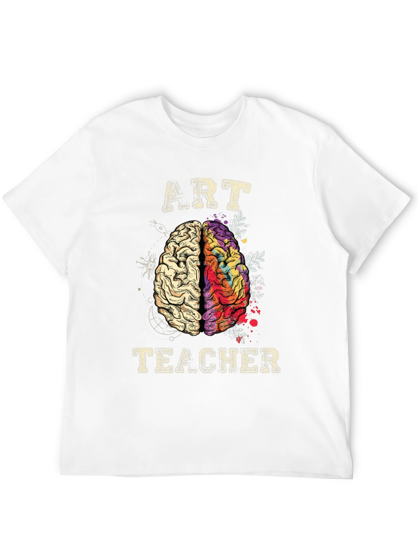 Art Teacher Brain T-Shirt