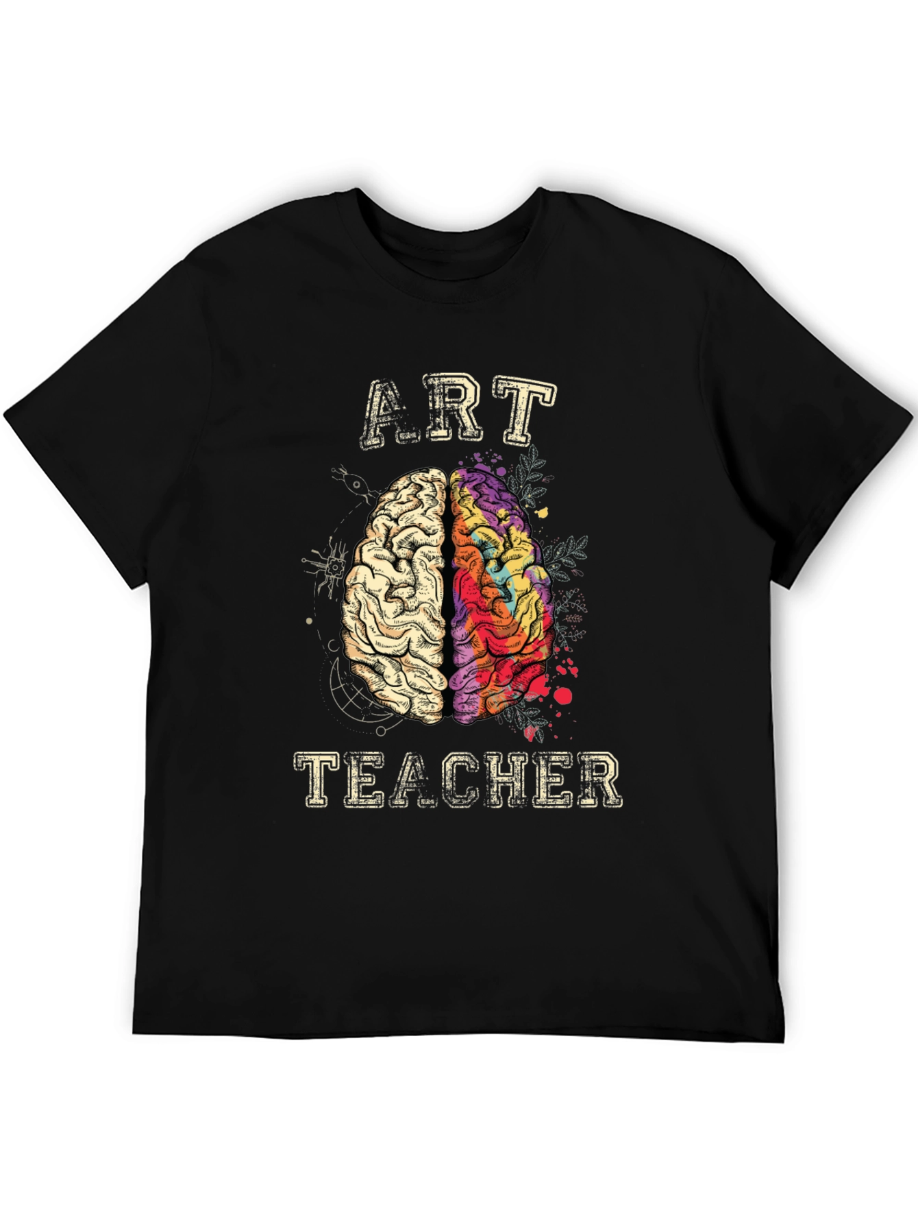 Art Teacher Brain T-Shirt