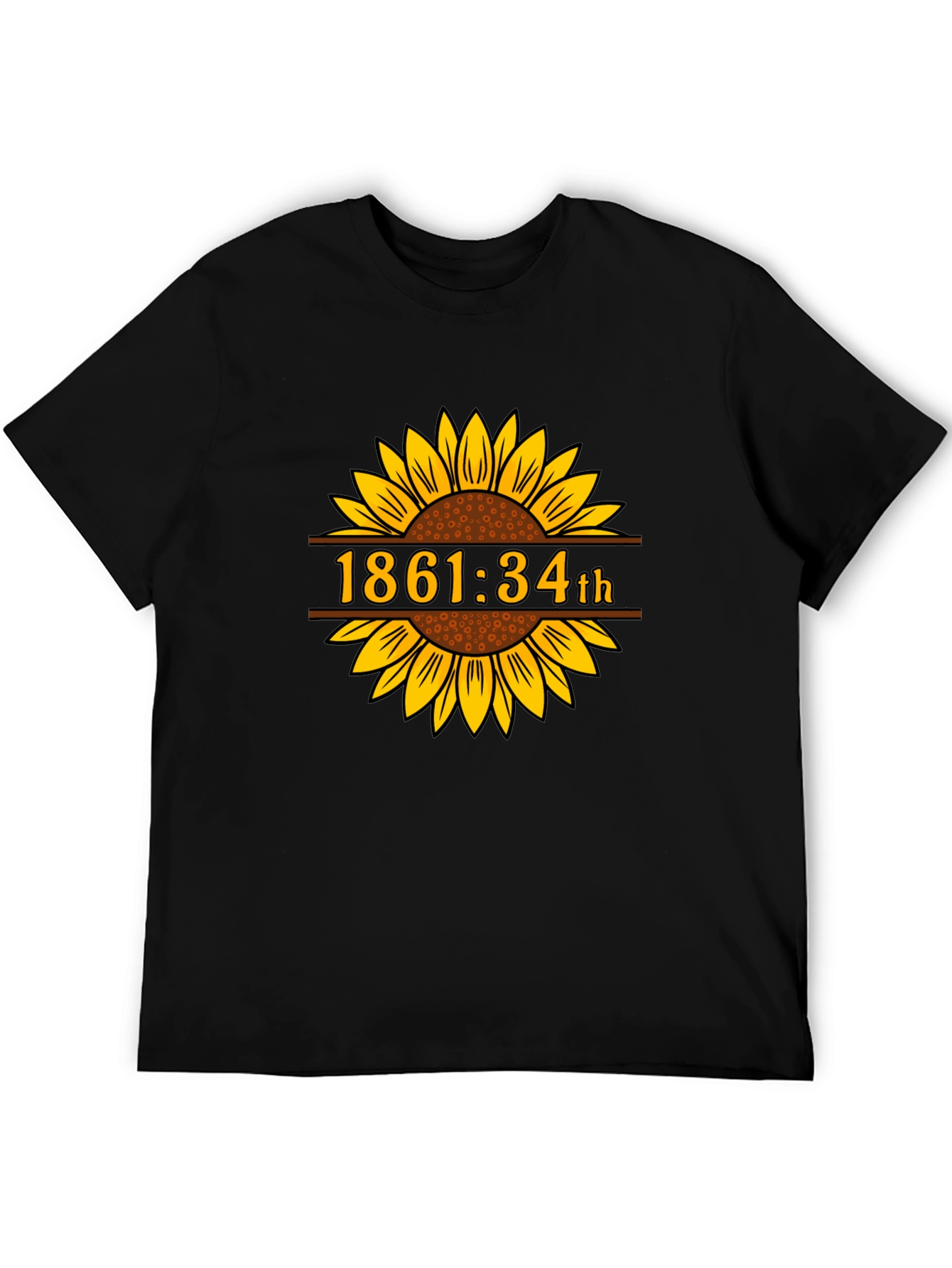 1861:34th Sunflower Graphic Tee