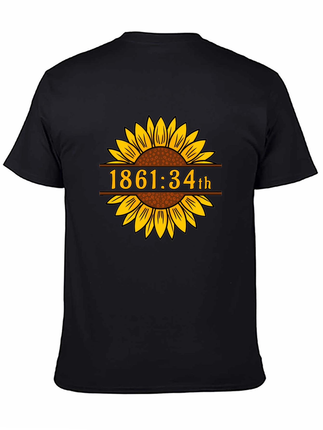 1861:34th Sunflower Graphic Tee