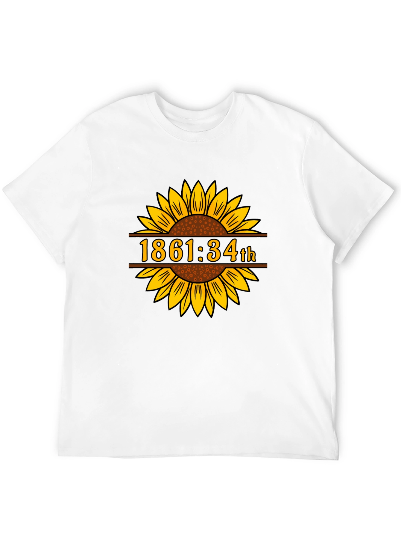 1861:34th Sunflower Graphic Tee