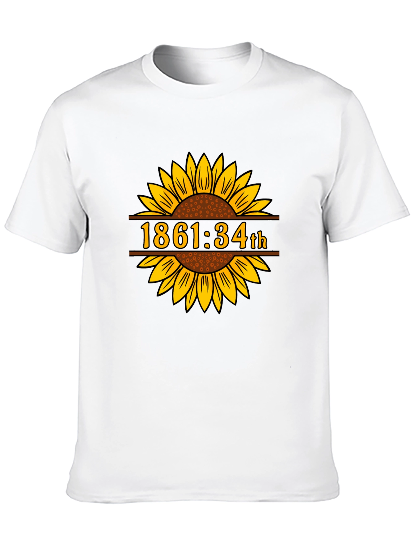 1861:34th Sunflower Graphic Tee