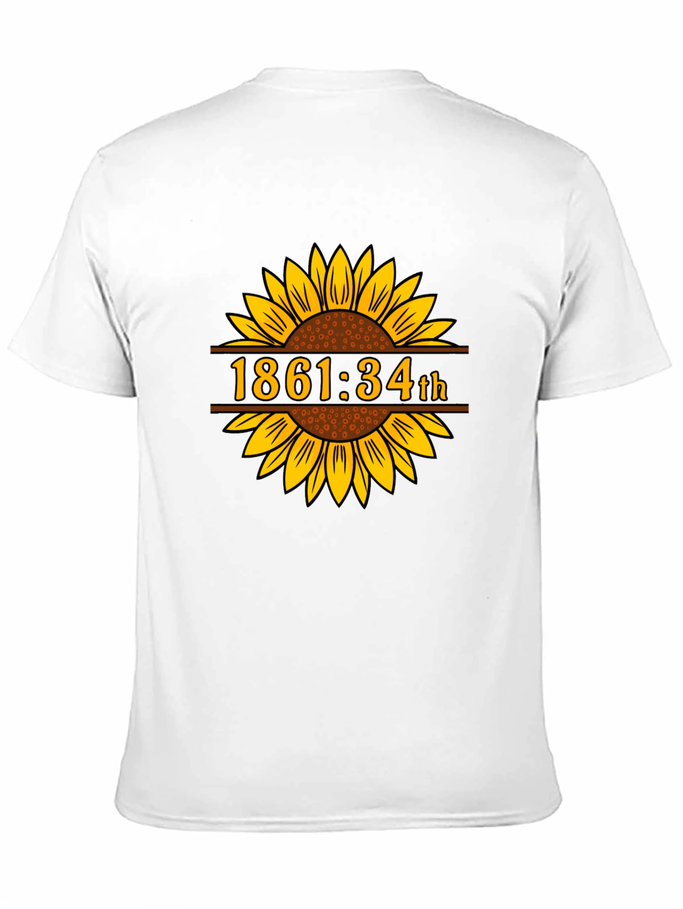 1861:34th Sunflower Graphic Tee