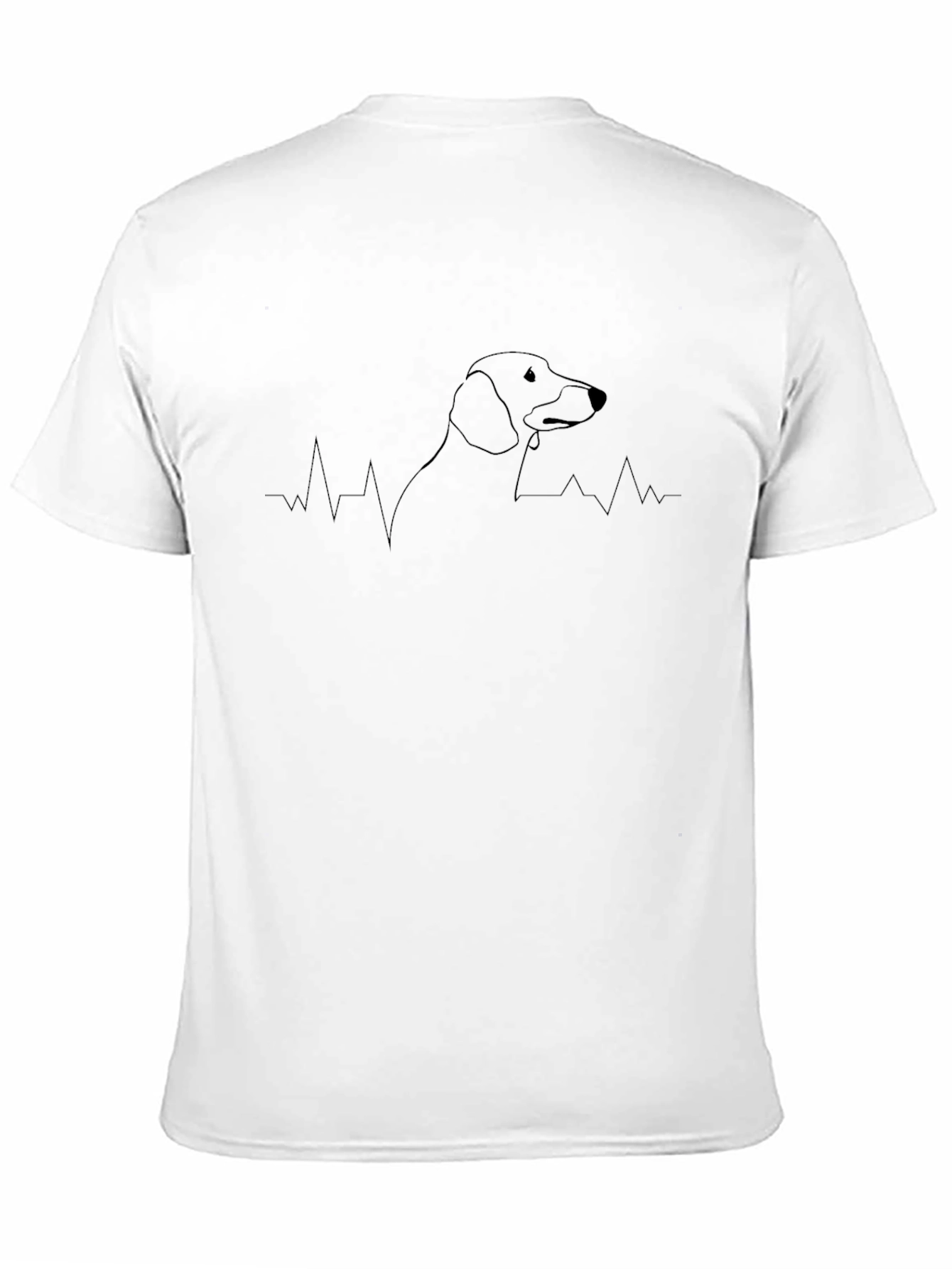 Dachshund Heartbeat T-Shirt - Stylish Dog Lover Tee