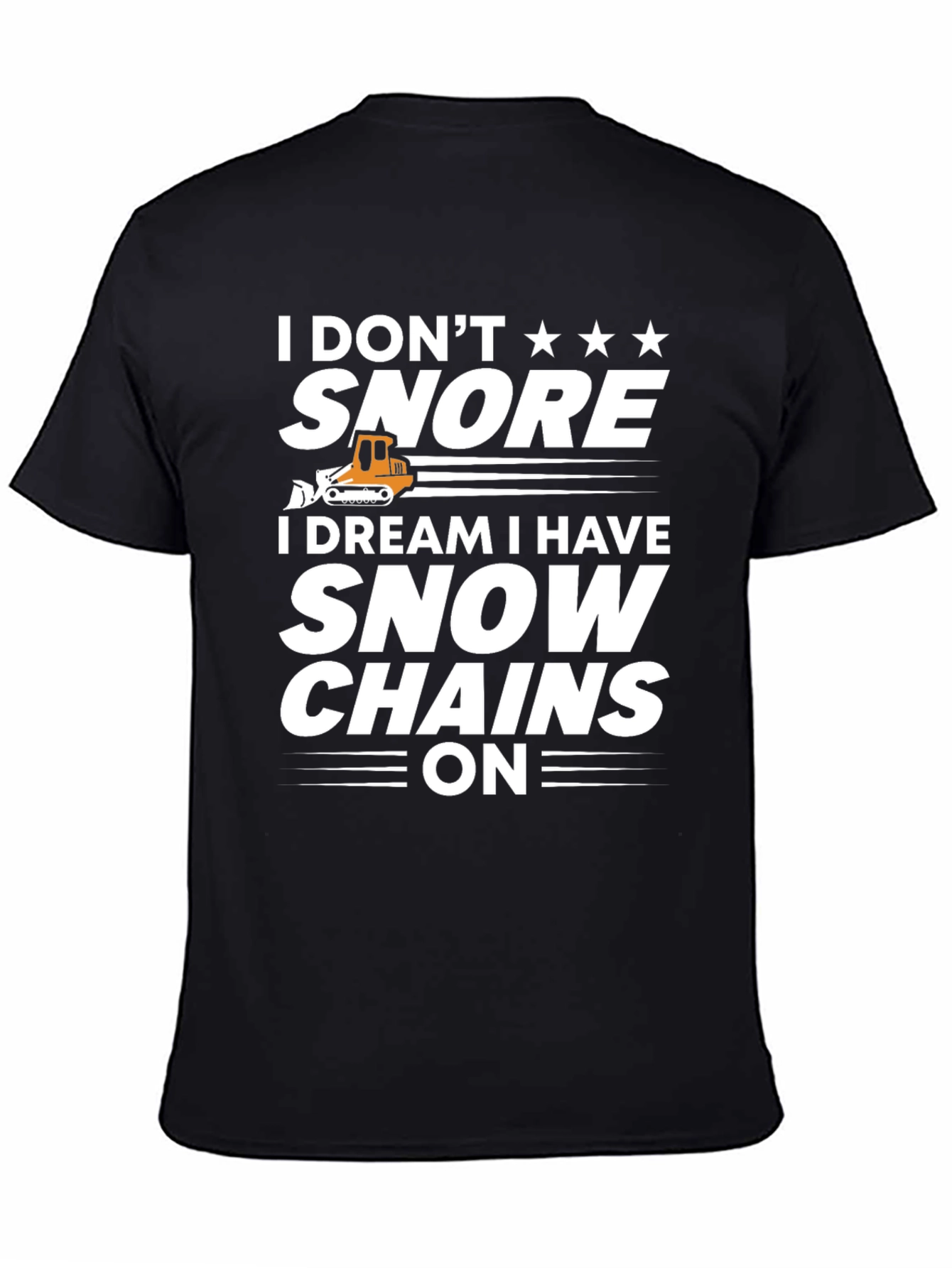 Funny I Dont Snore Graphic Tee