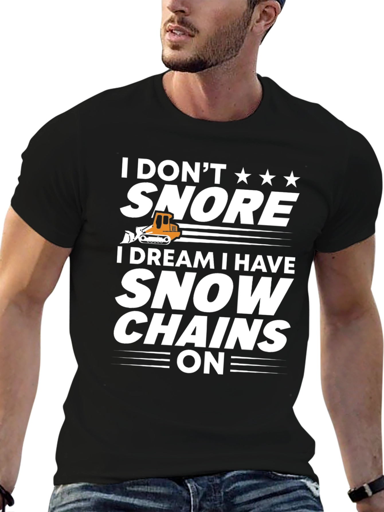 Funny I Dont Snore Graphic Tee