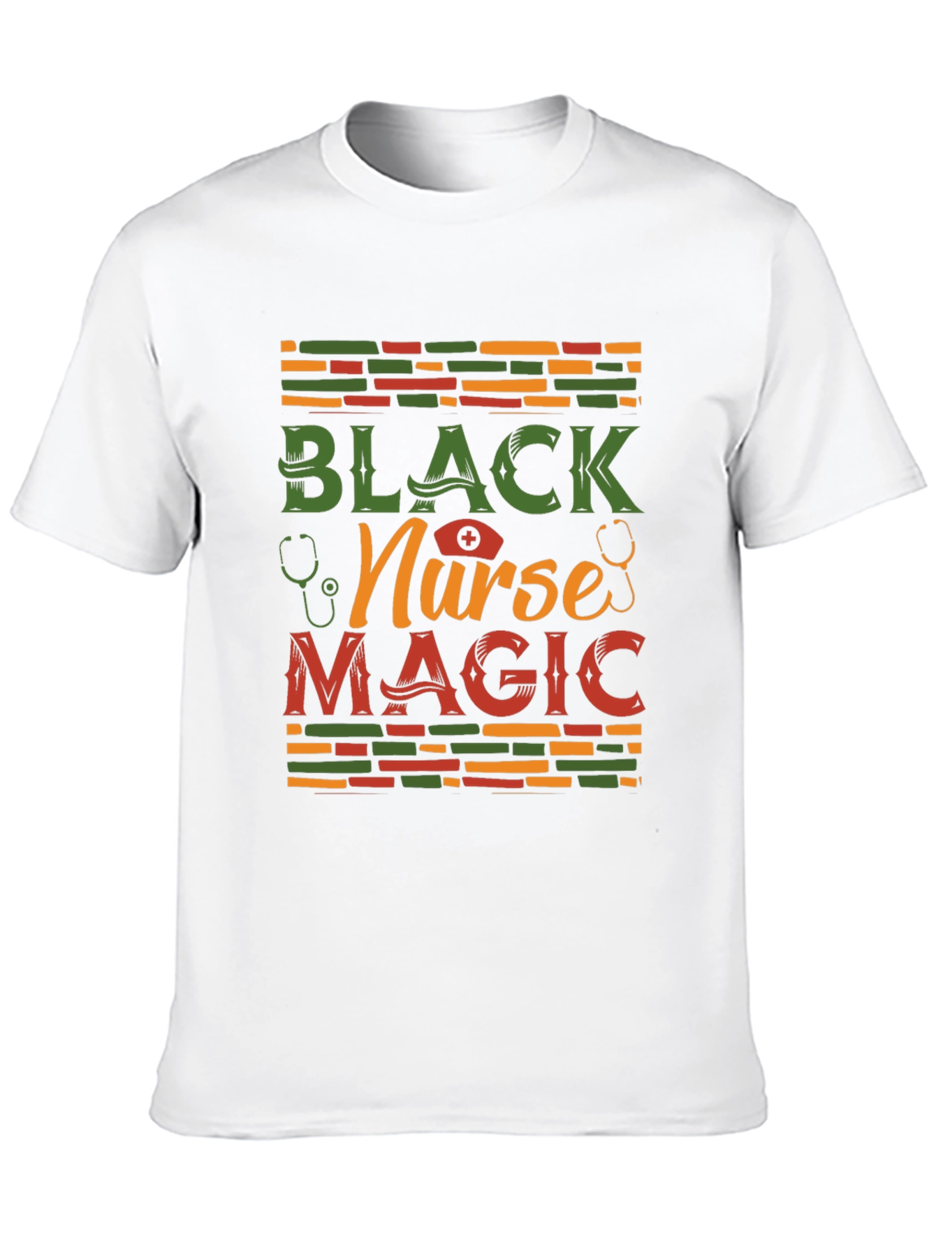 Black Nurse Magic Graphic T-Shirt