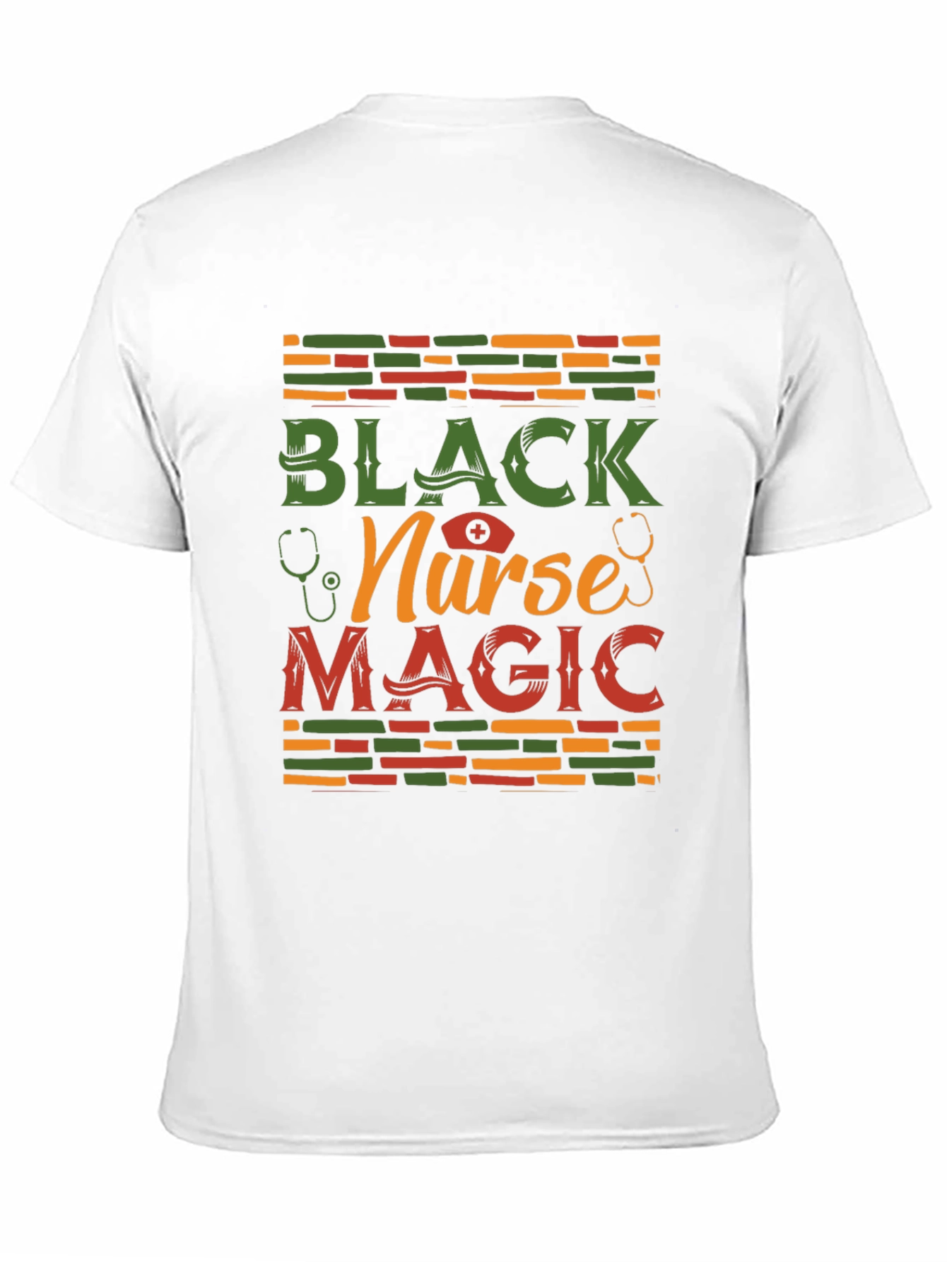 Black Nurse Magic Graphic T-Shirt