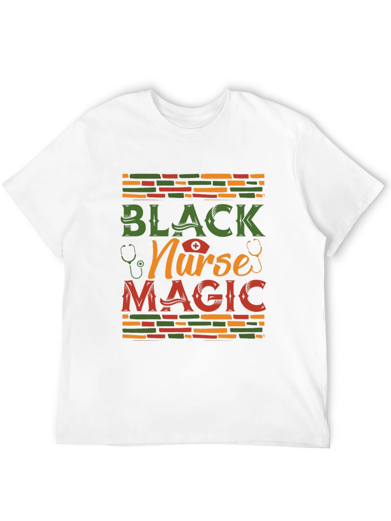 Black Nurse Magic Graphic T-Shirt