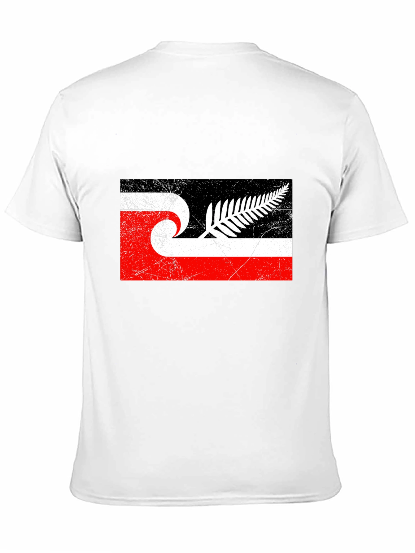Maori New Zealand Flag T-Shirt - Black