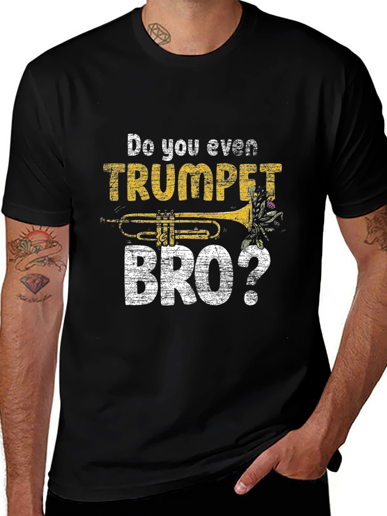 Do You Even Trumpet Bro? Graphic T-Shirt