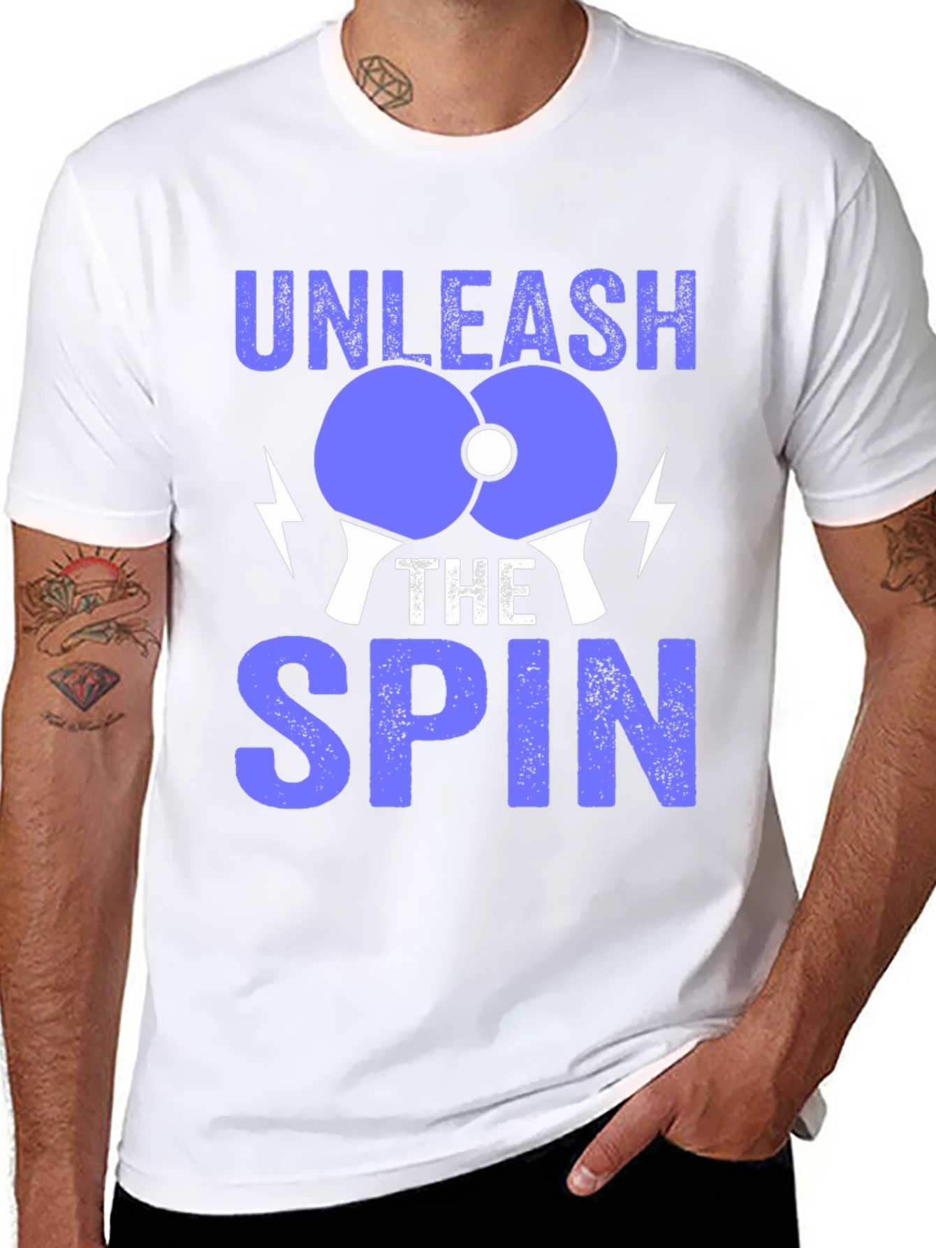 Unleash The Spin Table Tennis T-Shirt