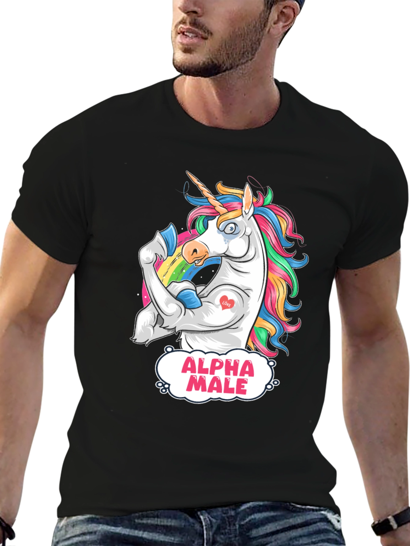 Alpha Male Unicorn T-Shirt