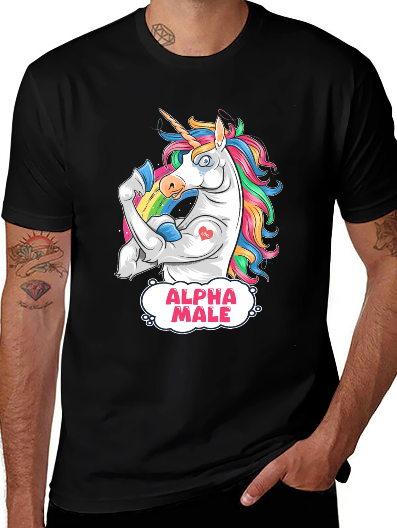 Alpha Male Unicorn T-Shirt